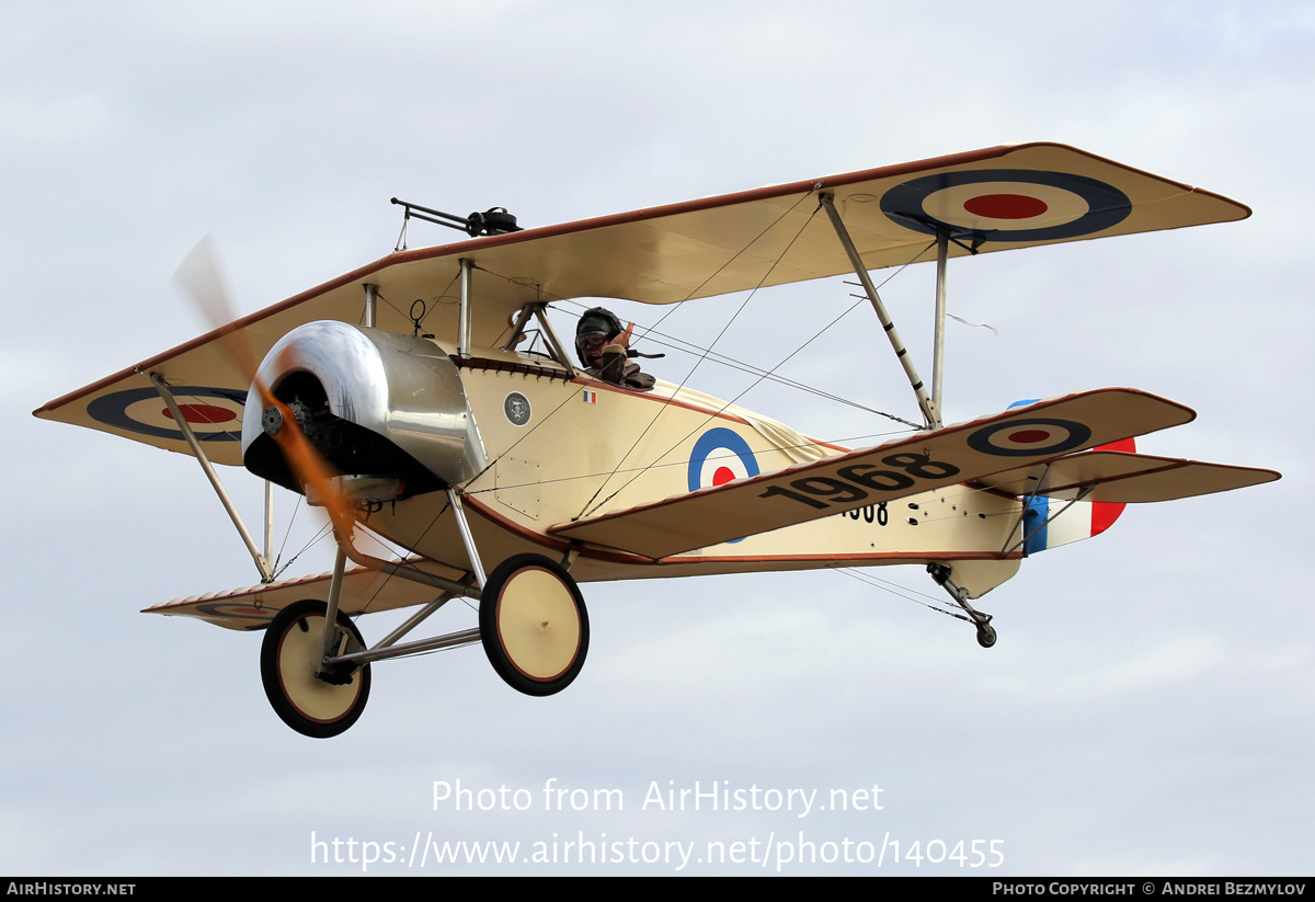 Aircraft Photo of 10-1968 / 1968 | Nieuport 11 (replica) | UK - Air Force | AirHistory.net #140455