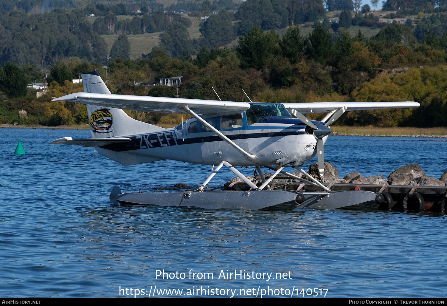 Aircraft Photo of ZK-EFI | Cessna U206G Stationair 6 | Taupos Floatplane | AirHistory.net #140517