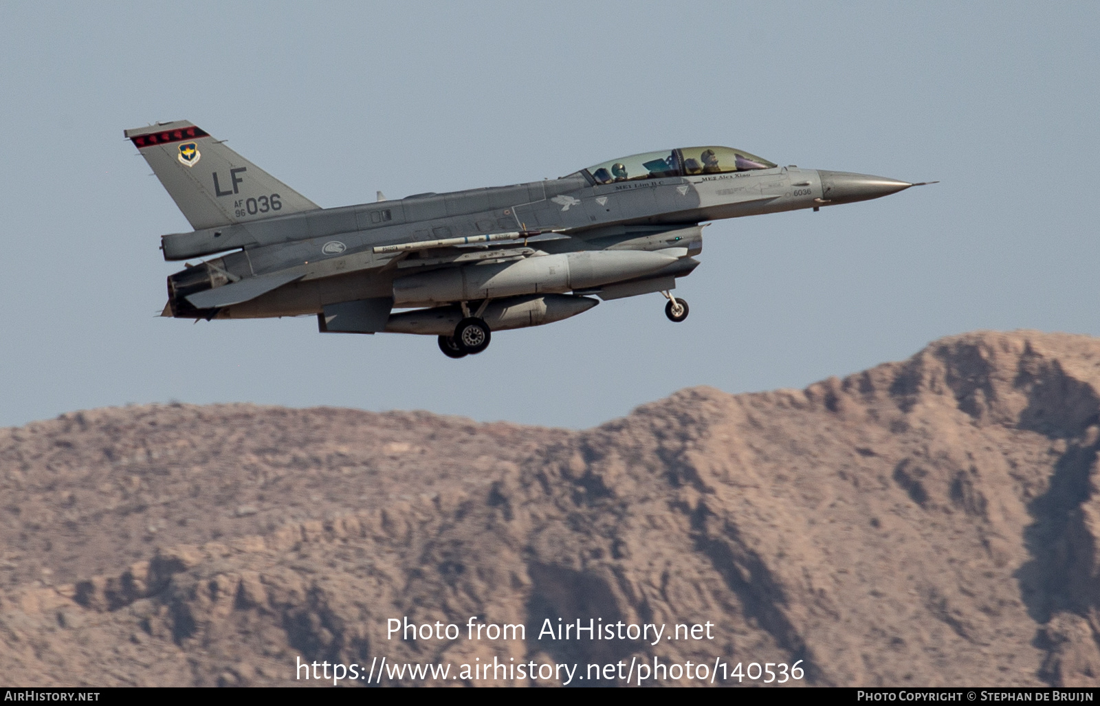 Aircraft Photo of 96-5036 | Lockheed Martin F-16D Fighting Falcon | Singapore - Air Force | AirHistory.net #140536