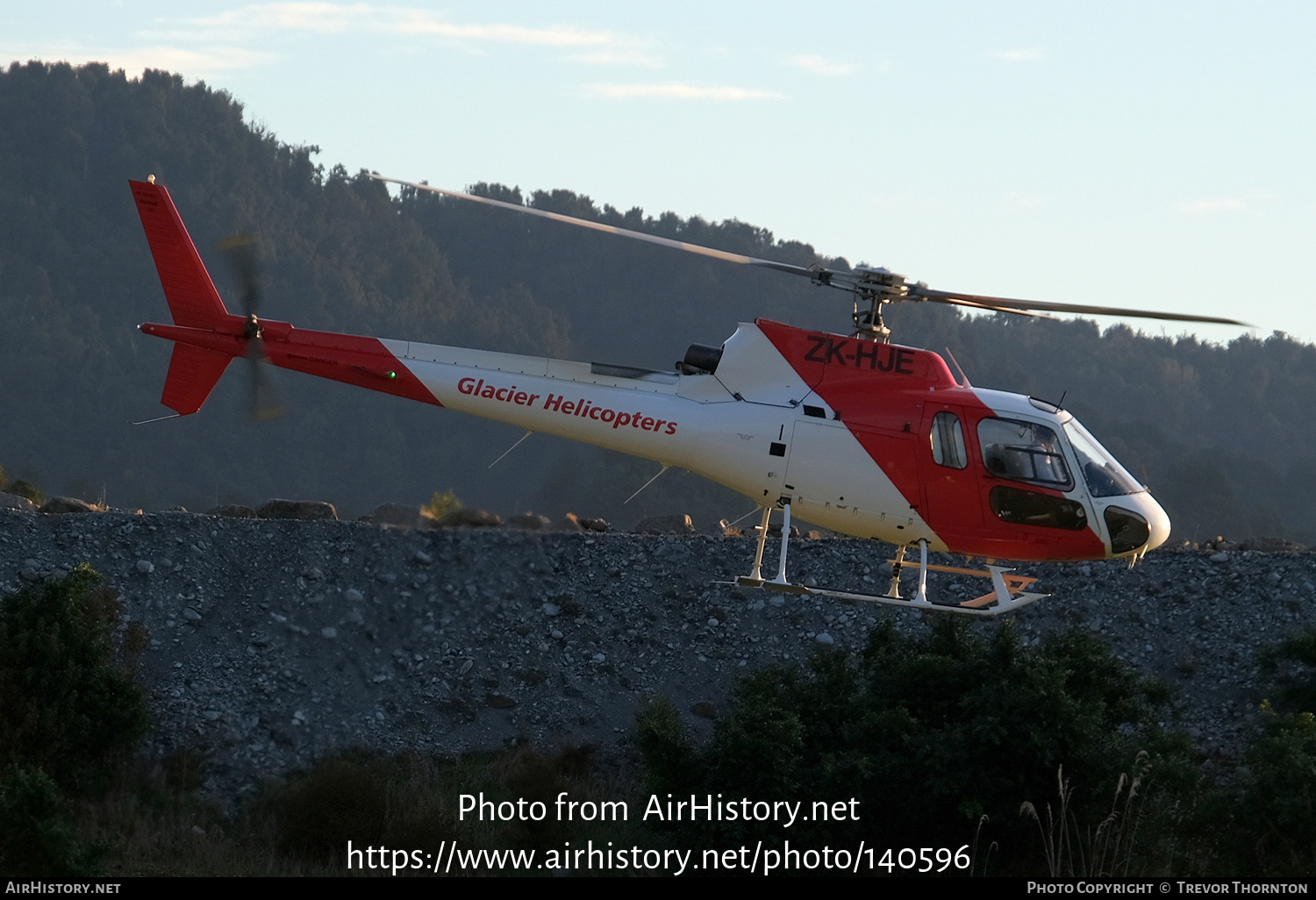 Aircraft Photo of ZK-HJE | Aerospatiale AS-350BA Ecureuil | Glacier Helicopters | AirHistory.net #140596