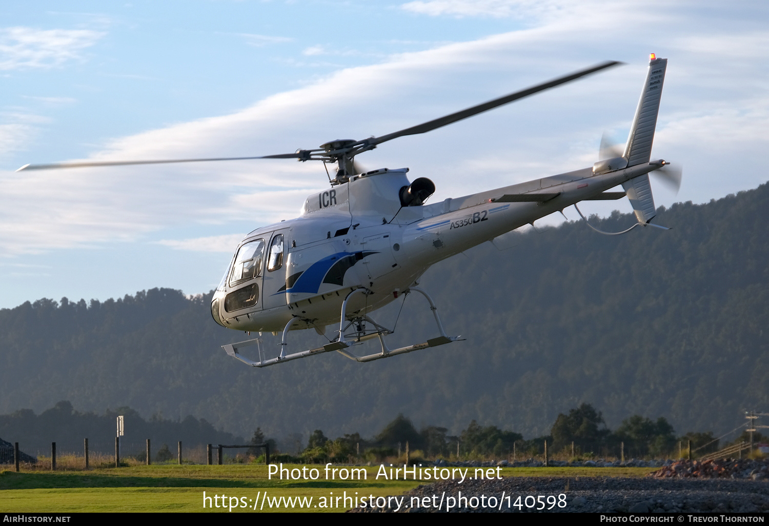 Aircraft Photo of ZK-ICR | Aerospatiale AS-350B-2 Ecureuil | Tekapo Helicopters | AirHistory.net #140598