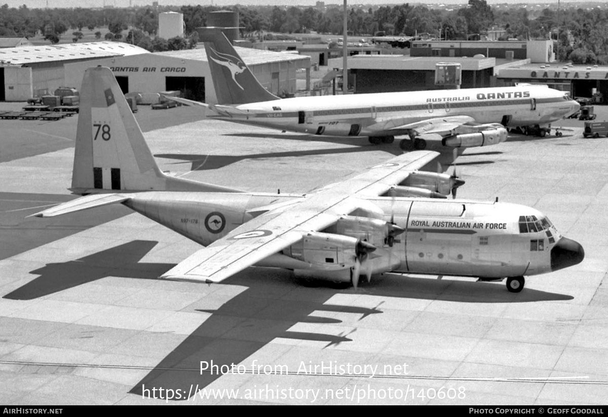 Aircraft Photo of A97-178 | Lockheed C-130E Hercules (L-382) | Australia - Air Force | AirHistory.net #140608