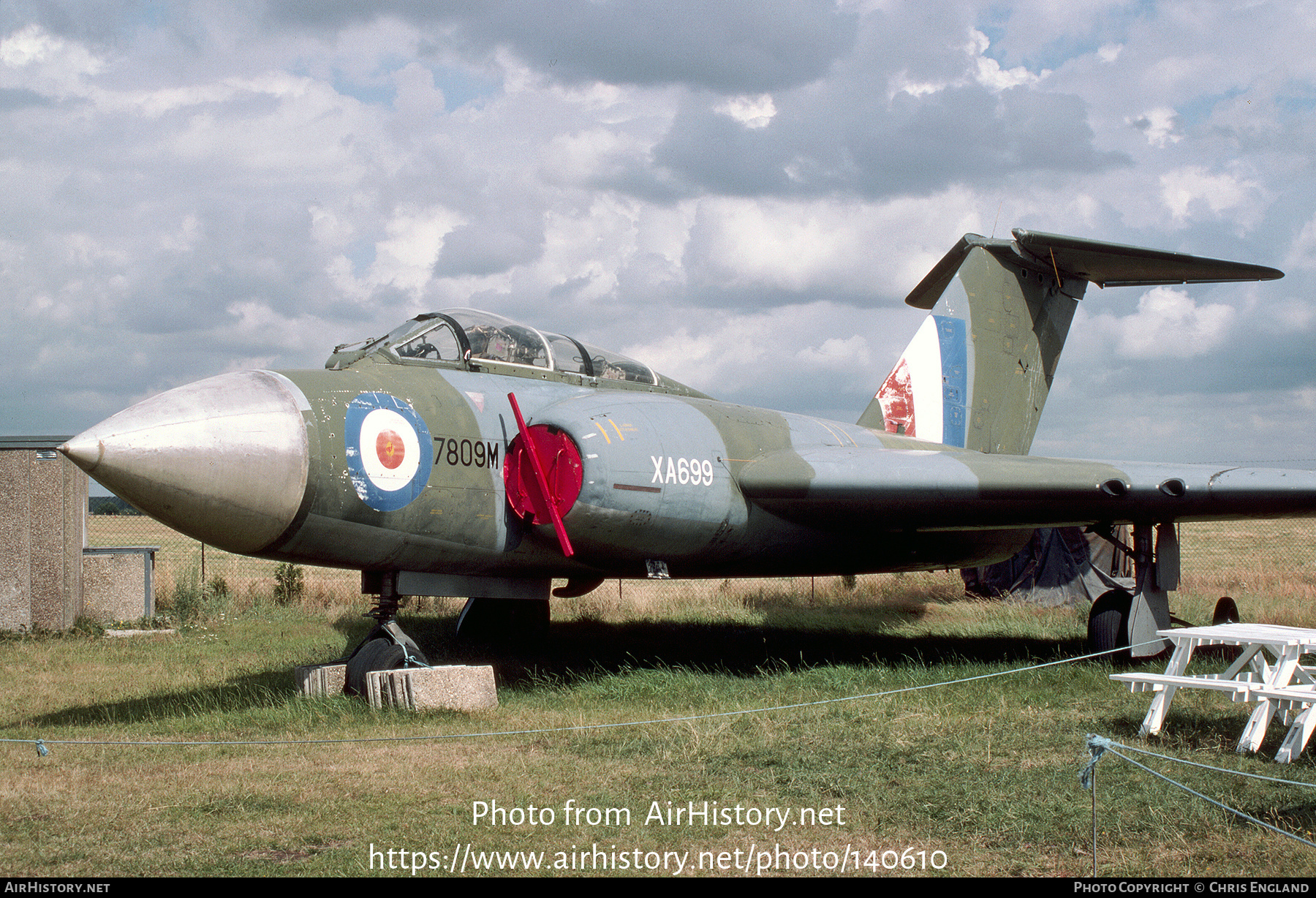 Aircraft Photo of XA699 | Gloster Javelin FAW5 | UK - Air Force | AirHistory.net #140610