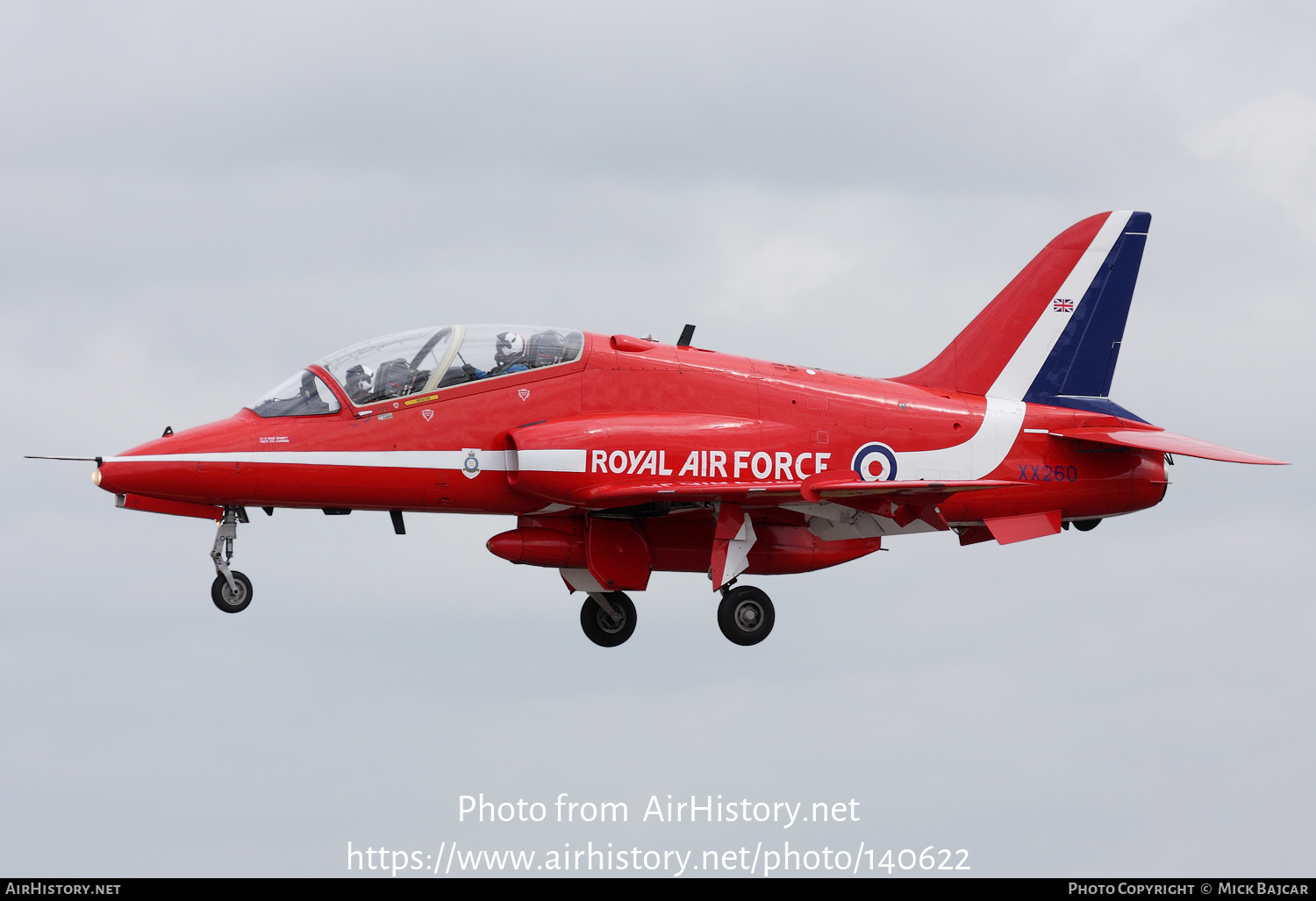 Aircraft Photo of XX260 | British Aerospace Hawk T1A | UK - Air Force | AirHistory.net #140622