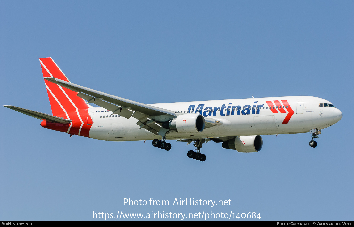 Aircraft Photo of PH-MCM | Boeing 767-31A/ER | Martinair | AirHistory.net #140684