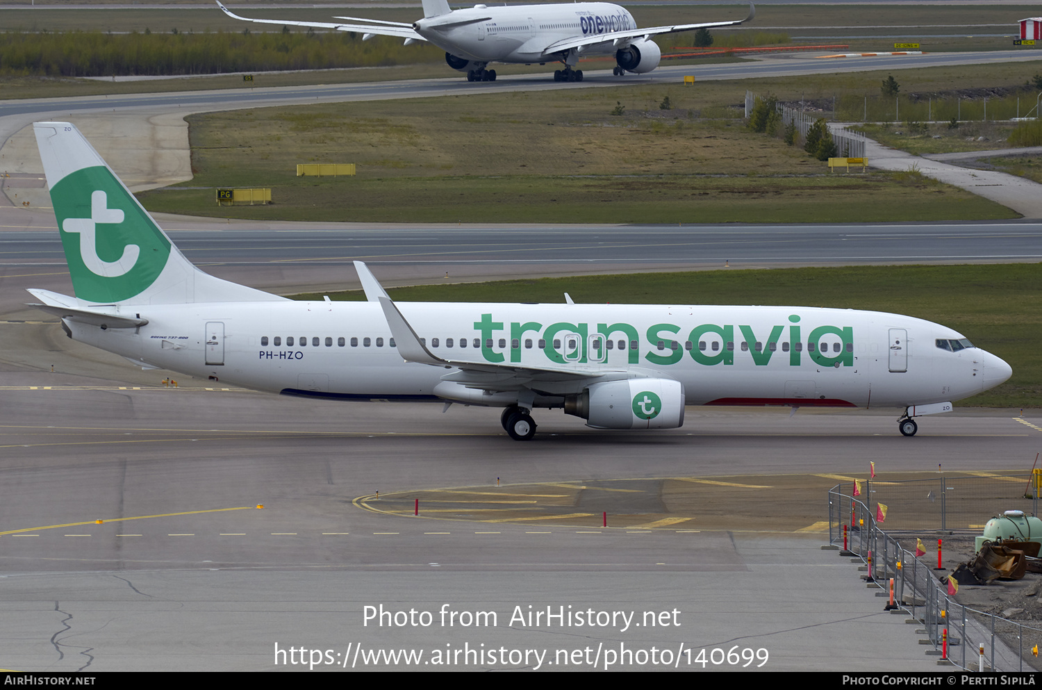 Aircraft Photo of PH-HZO | Boeing 737-8K2 | Transavia | AirHistory.net #140699