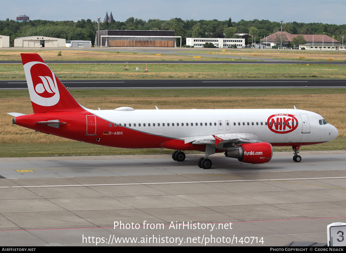 Aircraft Photo of D-ABHI | Airbus A320-214 | Niki | AirHistory.net #140714