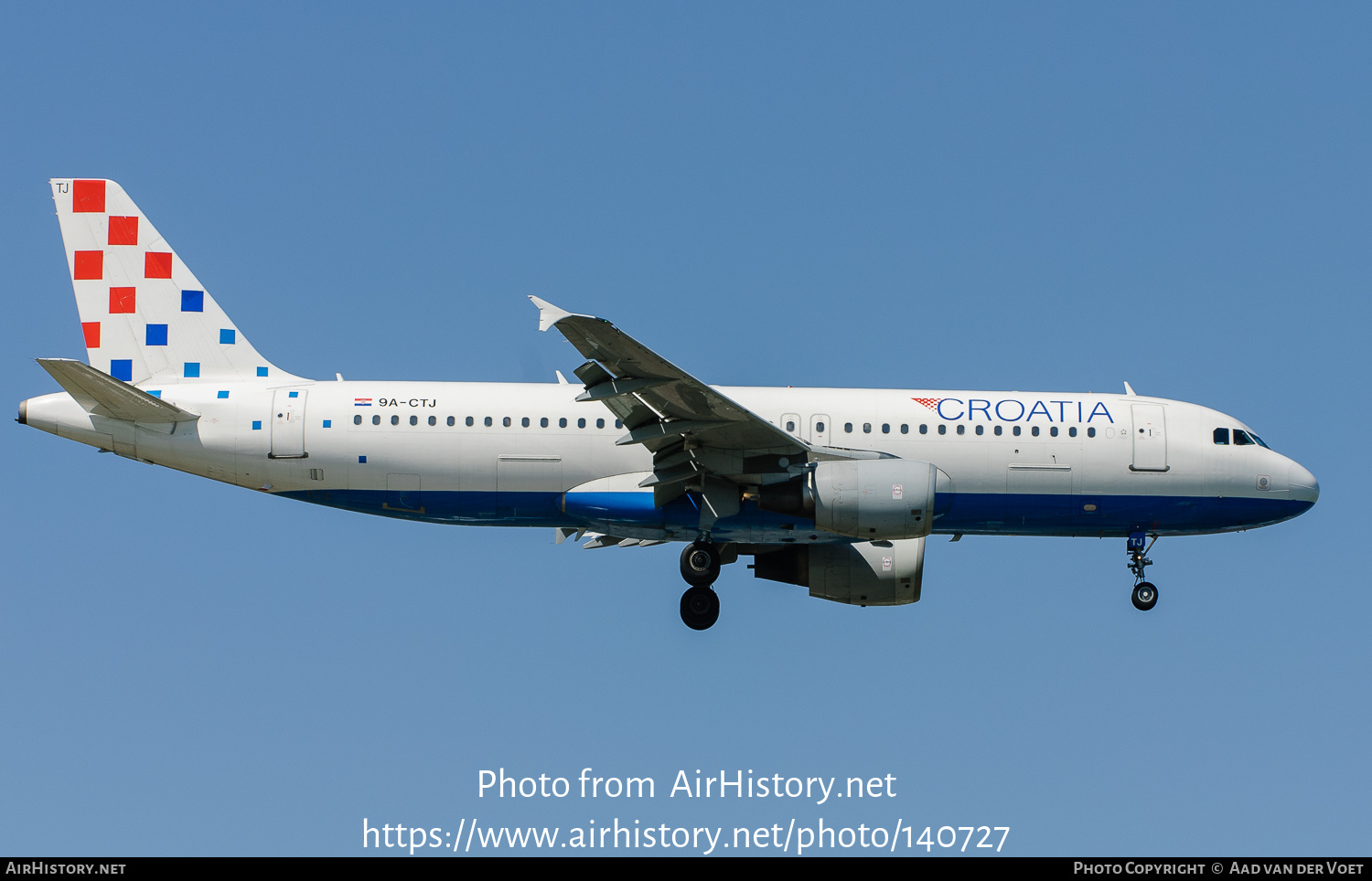 Aircraft Photo of 9A-CTJ | Airbus A320-214 | Croatia Airlines | AirHistory.net #140727