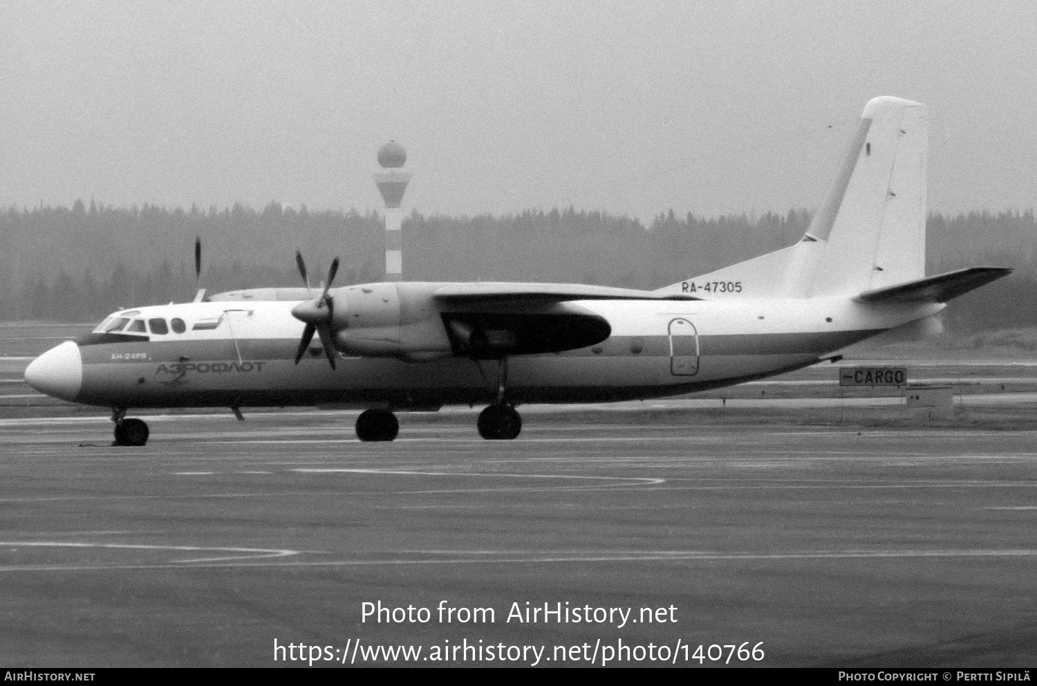 Aircraft Photo of RA-47305 | Antonov An-24RV | Aeroflot | AirHistory.net #140766