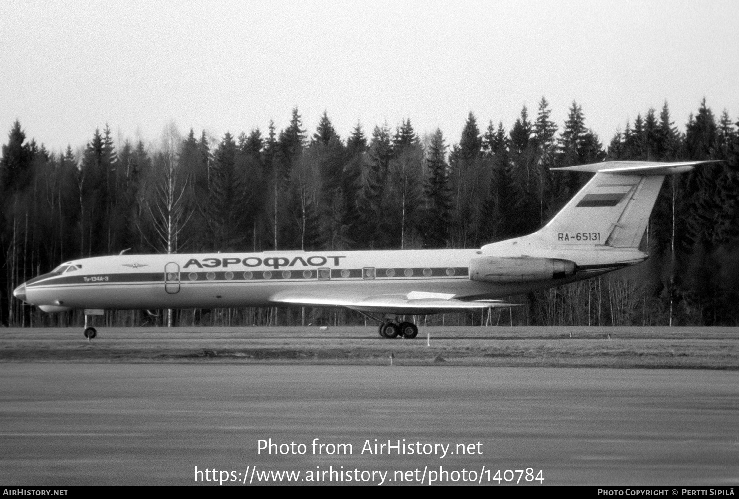 Aircraft Photo of RA-65131 | Tupolev Tu-134A-3 | Aeroflot | AirHistory.net #140784