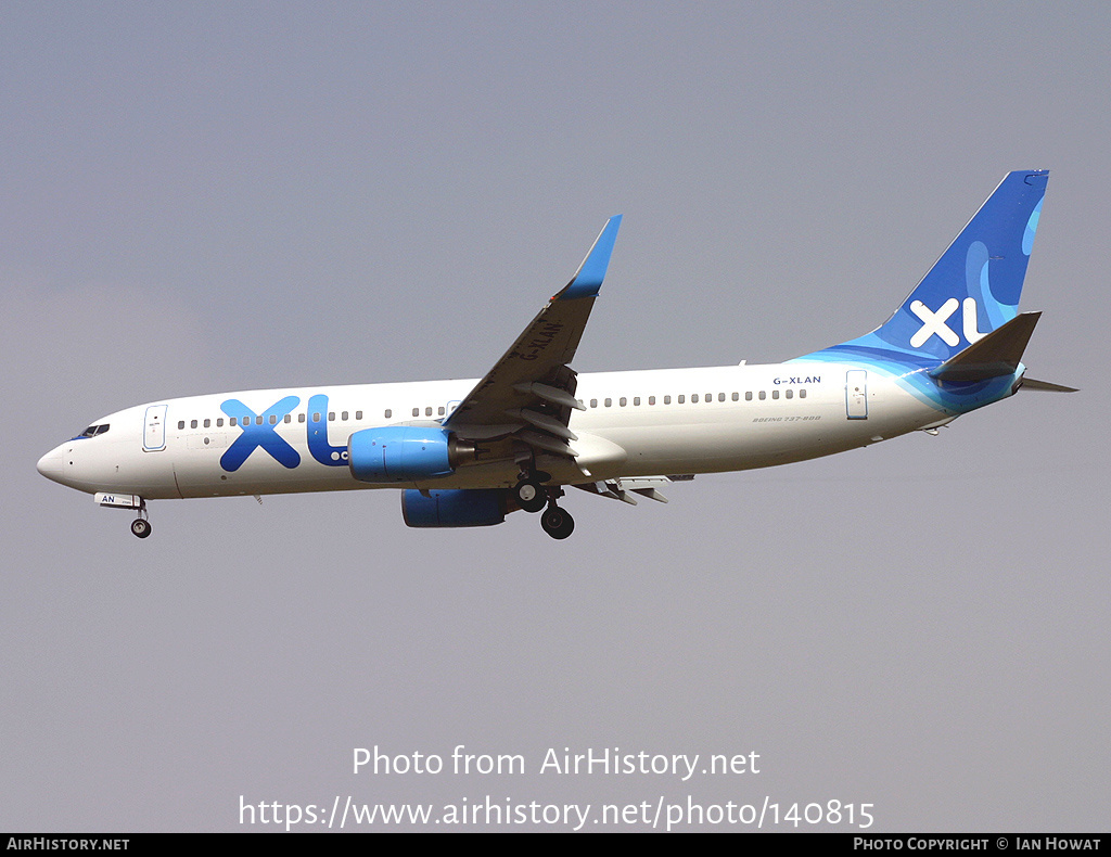 Aircraft Photo of G-XLAN | Boeing 737-86N | XL Airways | AirHistory.net #140815