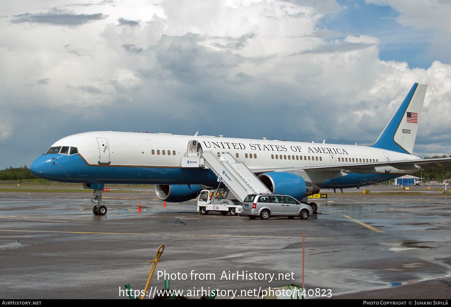 Aircraft Photo of 98-0002 / 80002 | Boeing C-32A (757-200) | USA - Air Force | AirHistory.net #140823