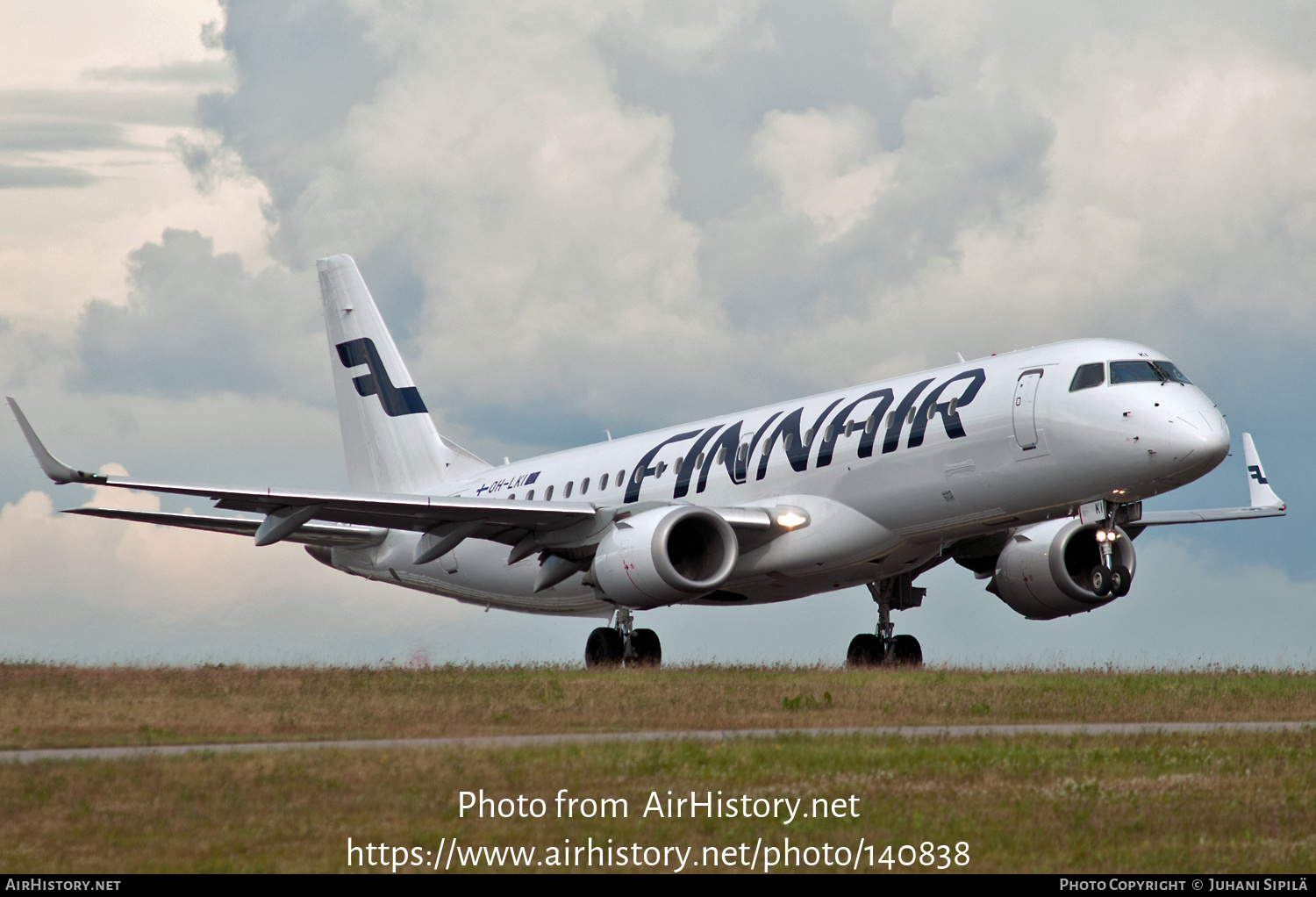 Aircraft Photo of OH-LKI | Embraer 190LR (ERJ-190-100LR) | Finnair | AirHistory.net #140838