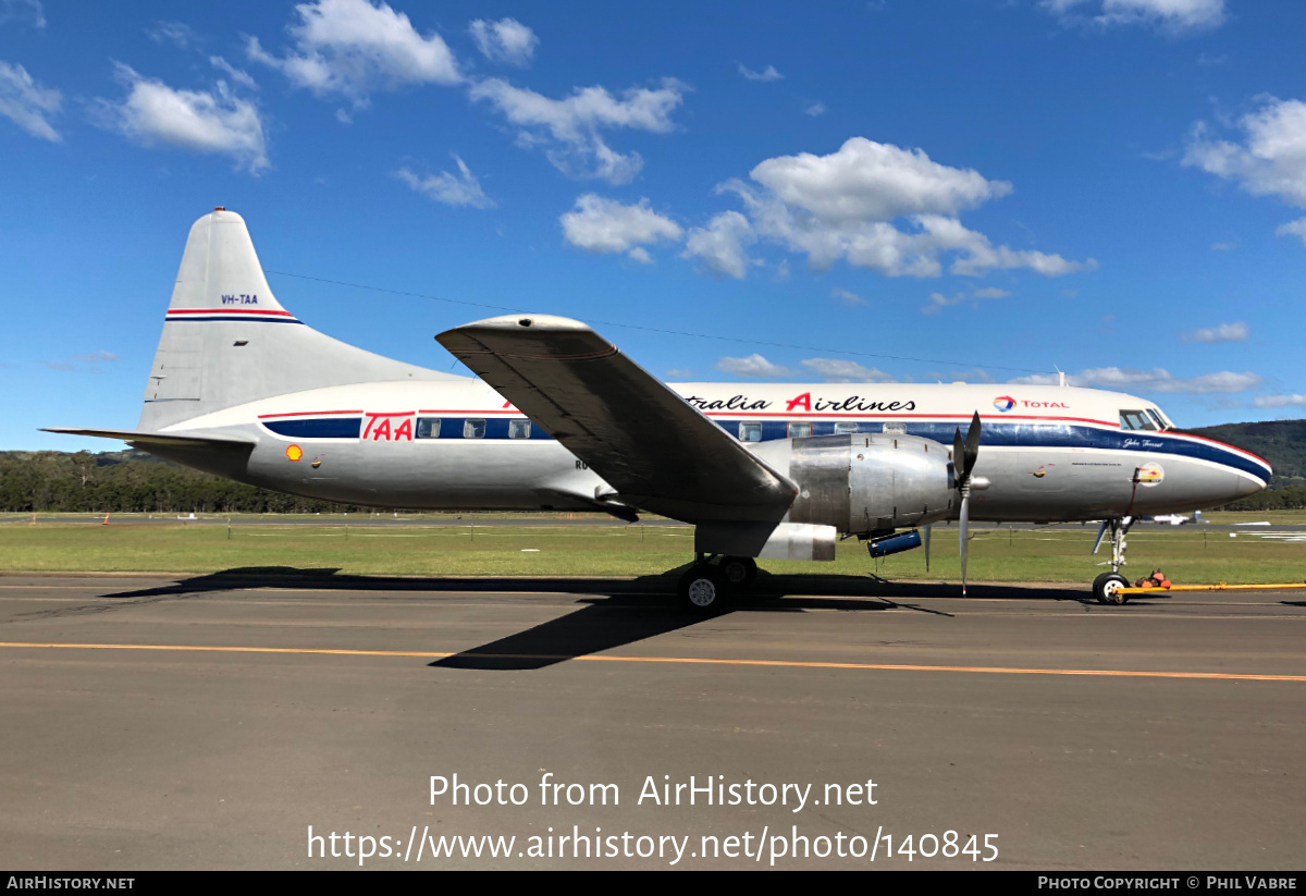 Aircraft Photo of VH-TAA | Convair VC-131D | Trans-Australia Airlines - TAA | AirHistory.net #140845