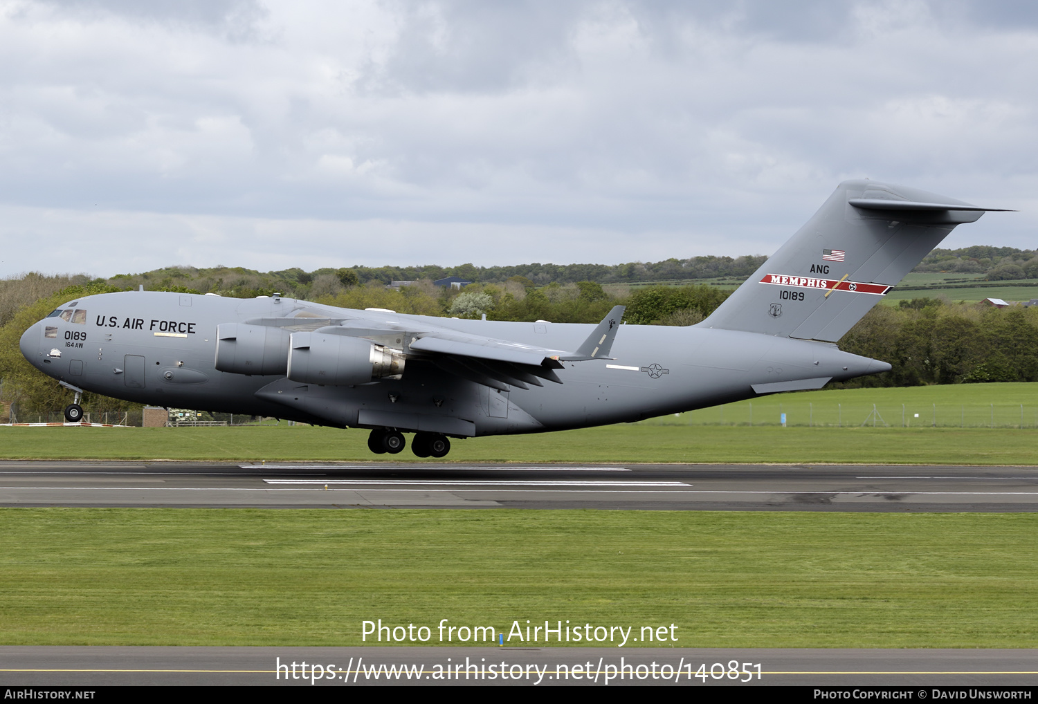 Aircraft Photo of 01-0189 / 10189 | Boeing C-17A Globemaster III | USA - Air Force | AirHistory.net #140851