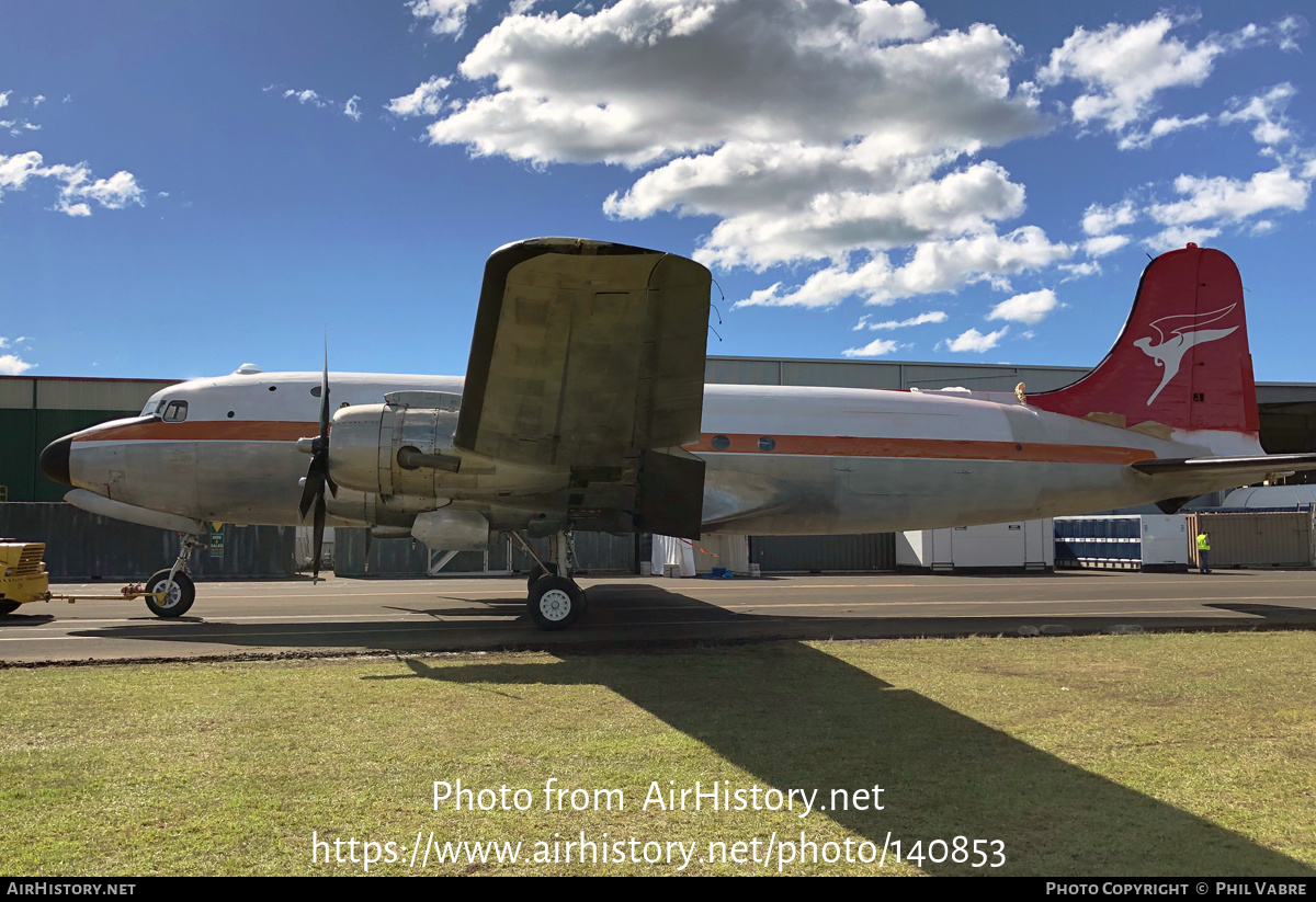 Aircraft Photo of VH-EAY | Douglas C-54E Skymaster | Qantas | AirHistory.net #140853