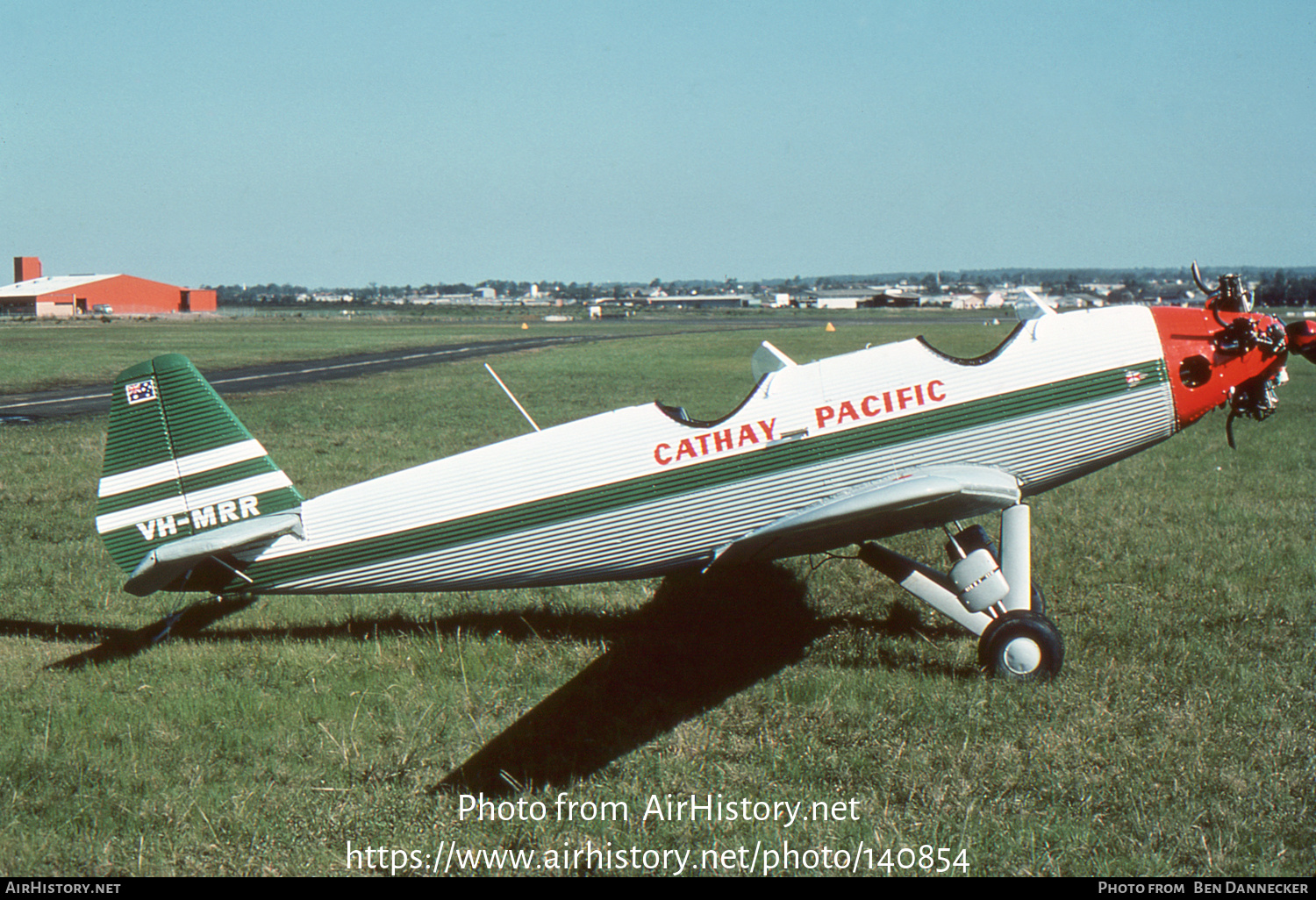 Aircraft Photo of VH-MRR | Junkers A 50 Junior | Cathay Pacific Airways | AirHistory.net #140854