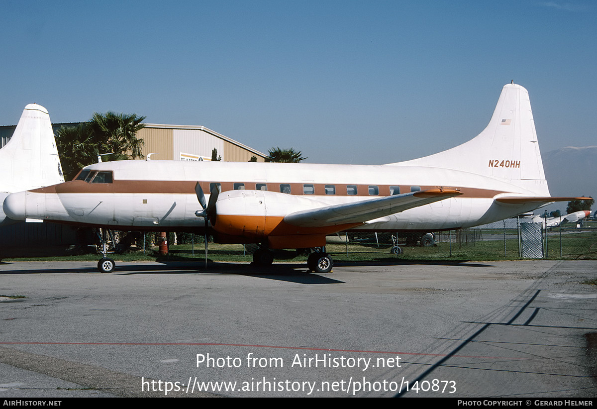 Aircraft Photo of N240HH | Convair 240-1 | AirHistory.net #140873