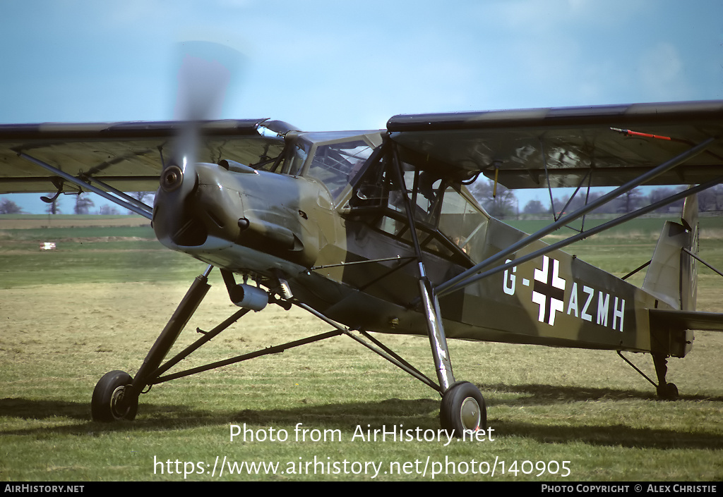 Aircraft Photo of G-AZMH | Morane-Saulnier MS.500 Criquet | Germany - Air Force | AirHistory.net #140905