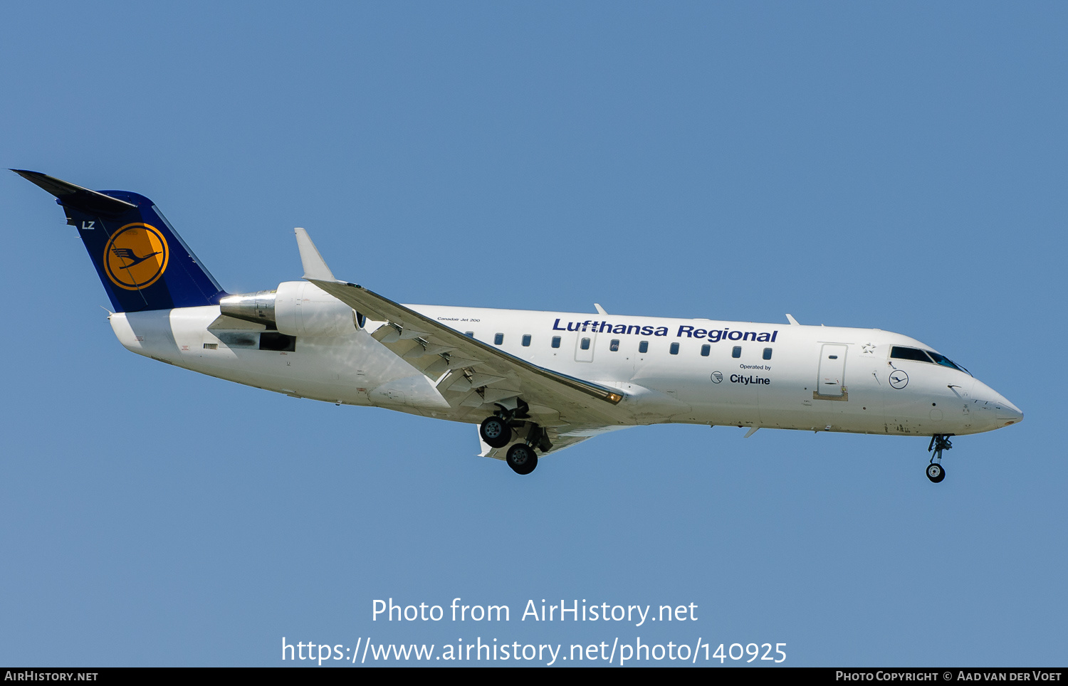 Aircraft Photo of D-ACLZ | Canadair CRJ-200LR (CL-600-2B19) | Lufthansa Regional | AirHistory.net #140925