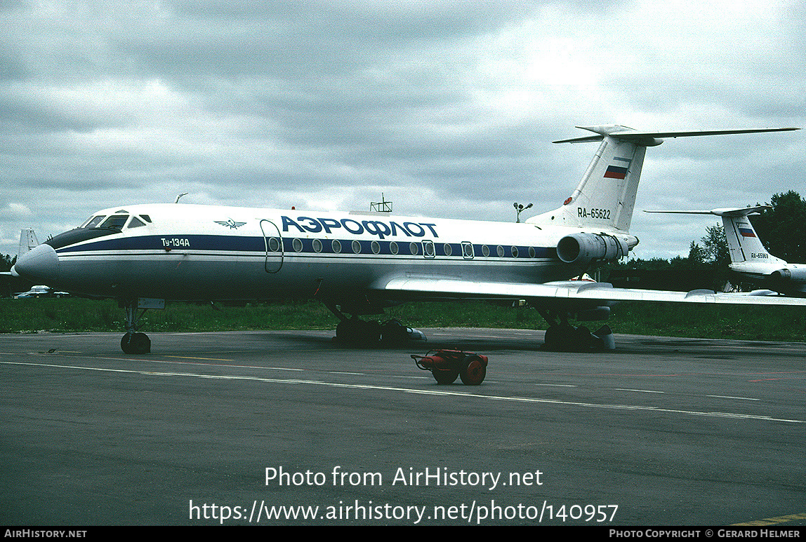 Aircraft Photo of RA-65622 | Tupolev Tu-134A | Aeroflot | AirHistory.net #140957