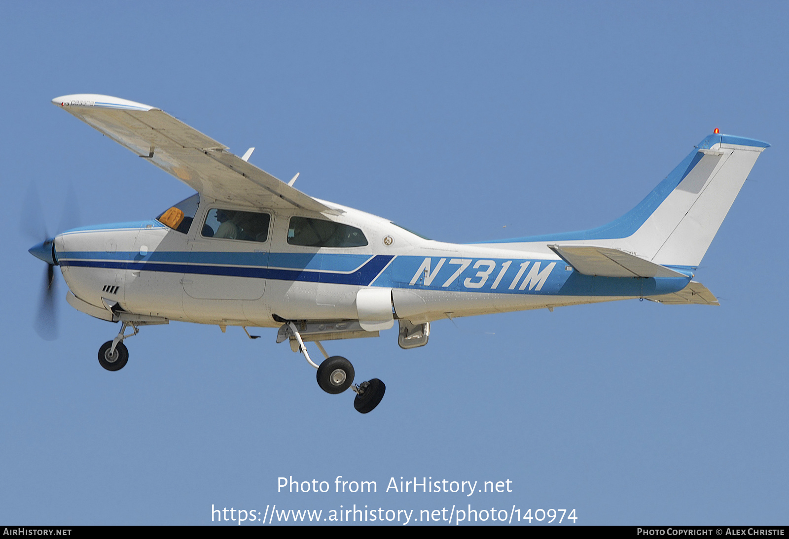 Aircraft Photo of N7311M | Cessna 210M Centurion II | AirHistory.net ...