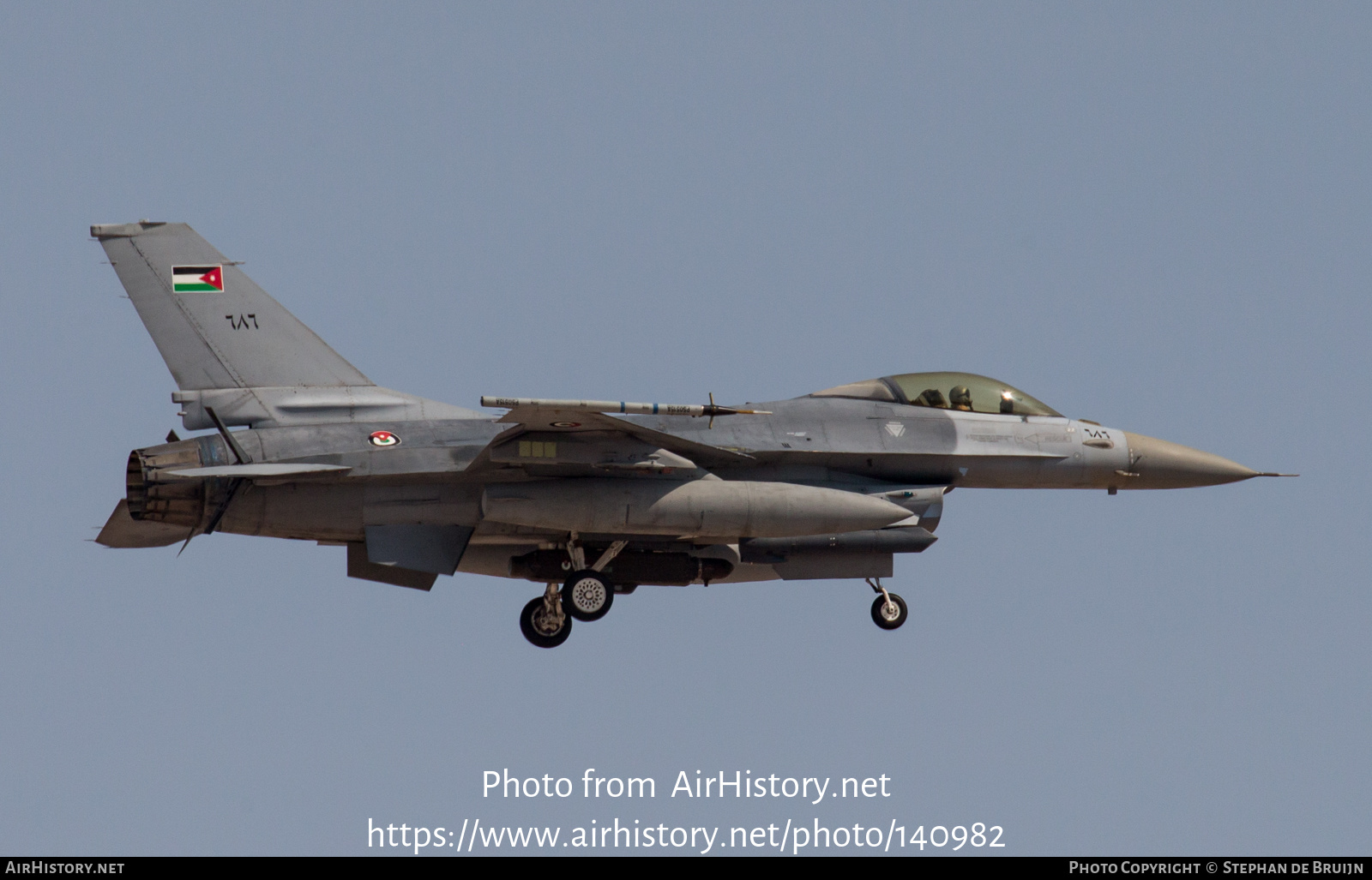 Aircraft Photo of 686 | General Dynamics F-16AM Fighting Falcon | Jordan - Air Force | AirHistory.net #140982