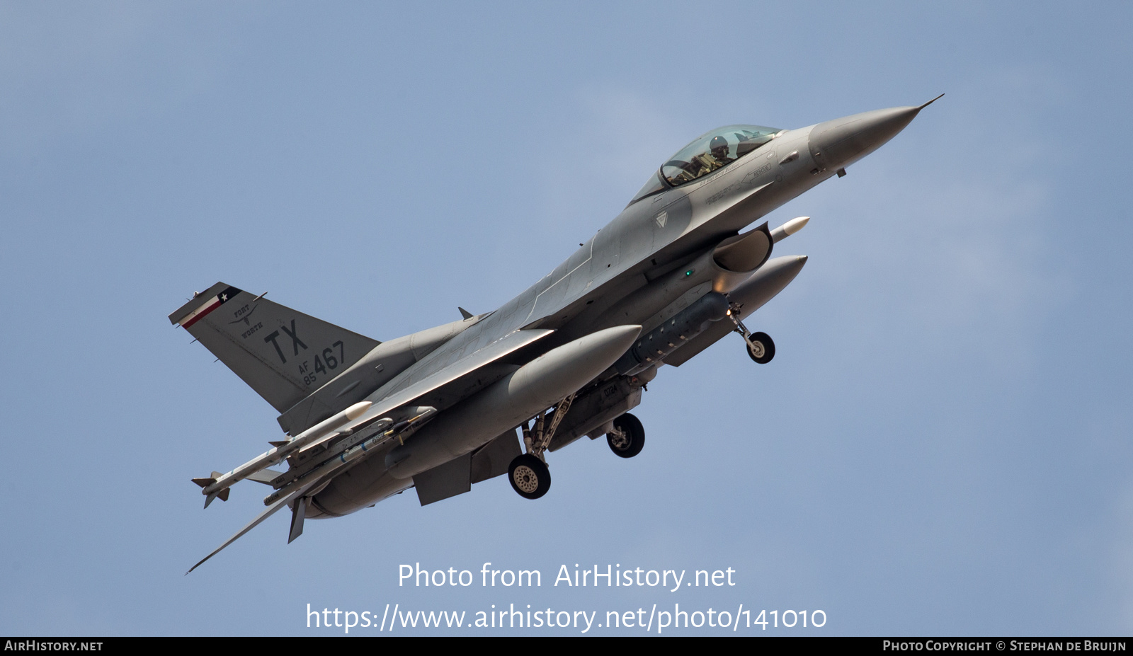 Aircraft Photo of 85-1467 / AF85-467 | Lockheed Martin F-16C Fighting Falcon | USA - Air Force | AirHistory.net #141010