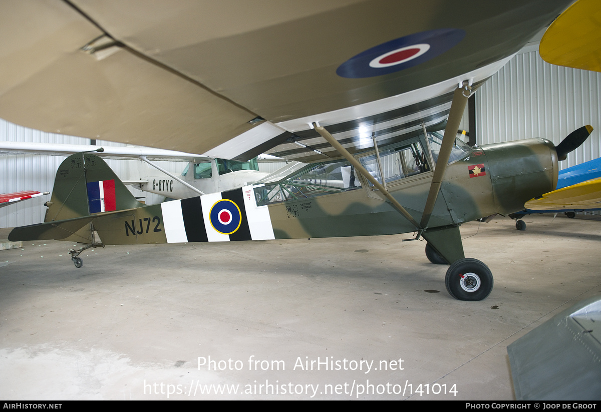 Aircraft Photo of G-AIKE / NJ728 | Auster 5 | UK - Air Force ...