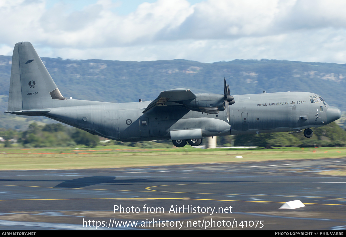 Aircraft Photo of A97-466 | Lockheed Martin CC-130J-30 Hercules | Australia - Air Force | AirHistory.net #141075