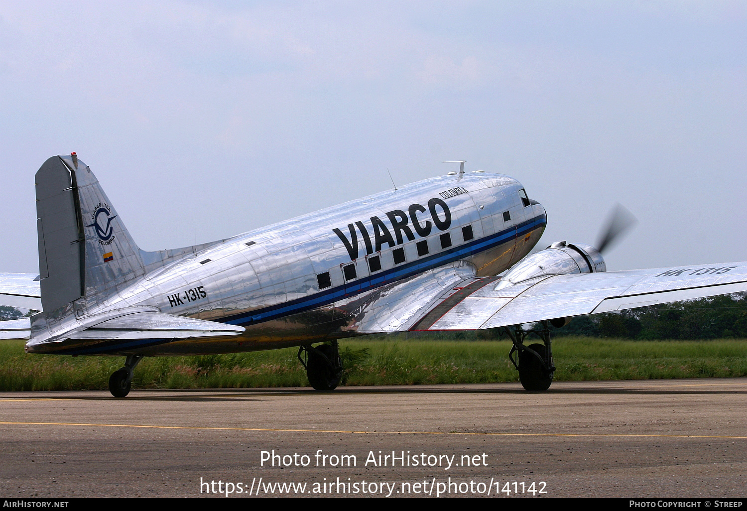 Aircraft Photo of HK-1315 | Douglas C-47A Skytrain | Viarco Colombia | AirHistory.net #141142