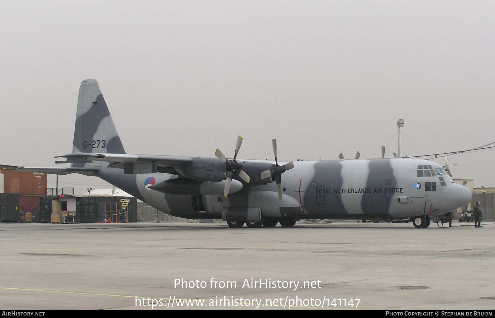 Aircraft Photo of G-273 | Lockheed C-130H-30 Hercules (L-382) | Netherlands - Air Force | AirHistory.net #141147