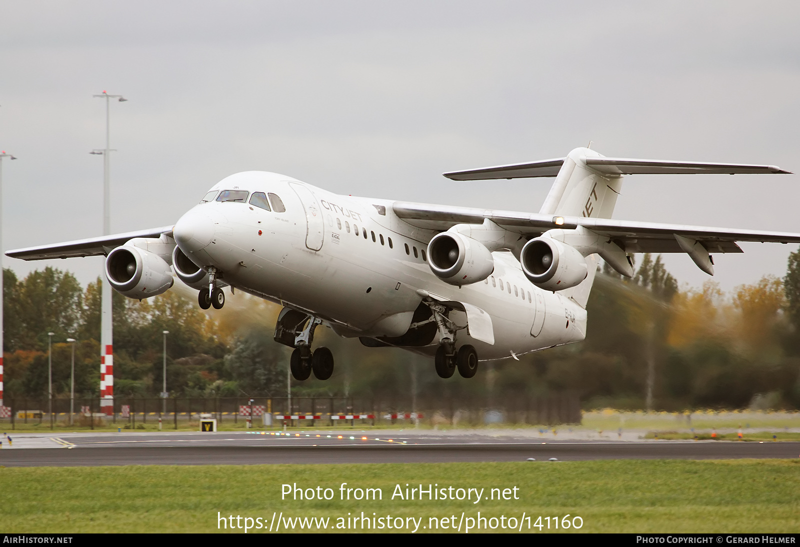 Aircraft Photo of EI-RJR | BAE Systems Avro 146-RJ85 | CityJet | AirHistory.net #141160