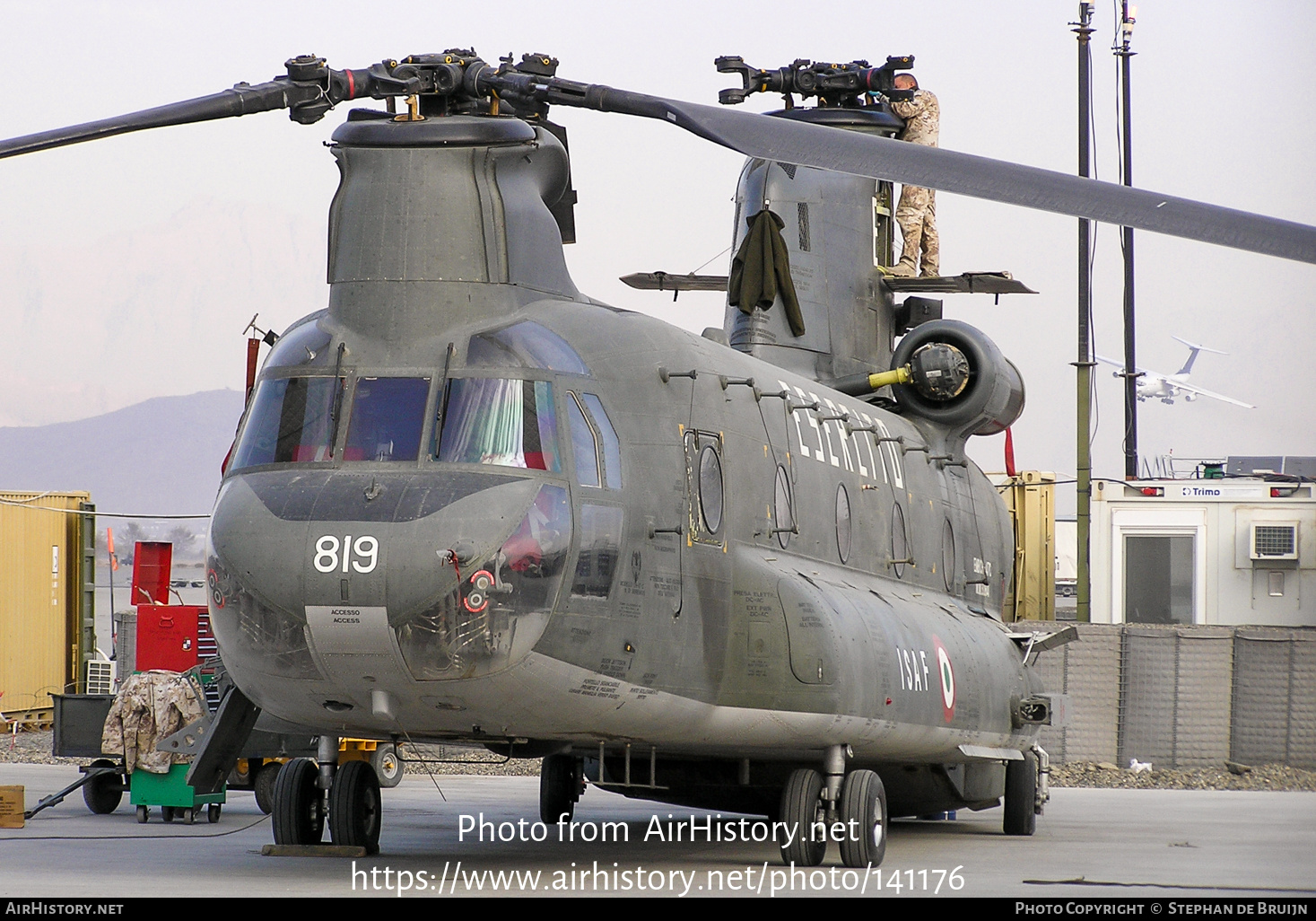 Aircraft Photo of MM80841 | Boeing Vertol CH-47C Chinook | Italy - Army | AirHistory.net #141176