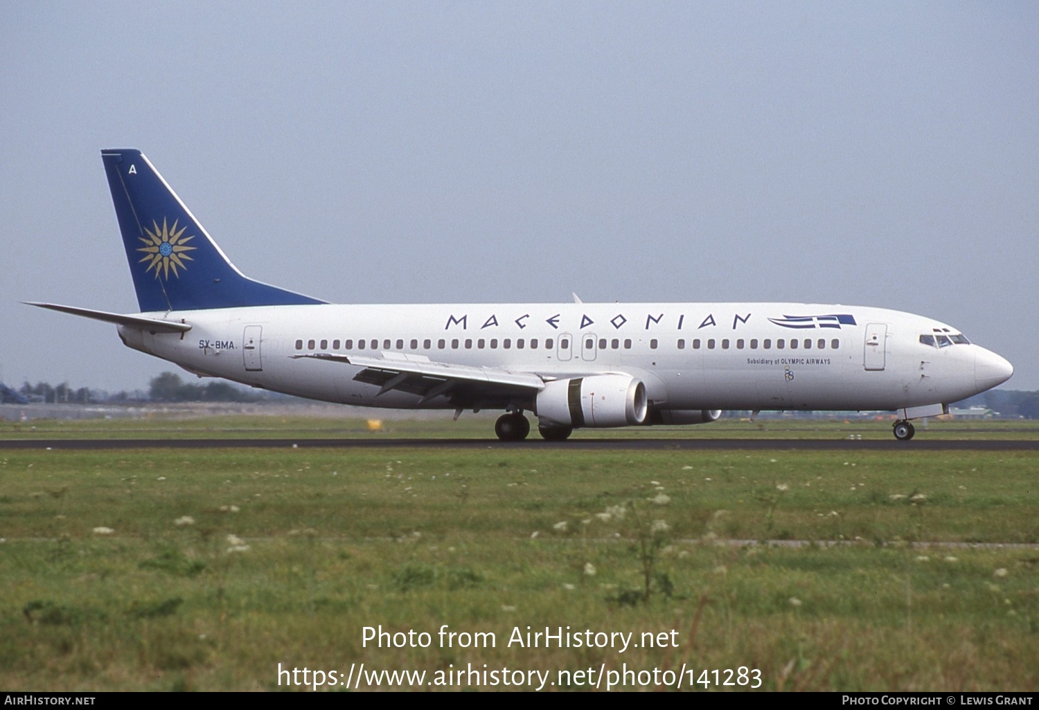 Aircraft Photo of SX-BMA | Boeing 737-46J | Macedonian Airlines | AirHistory.net #141283