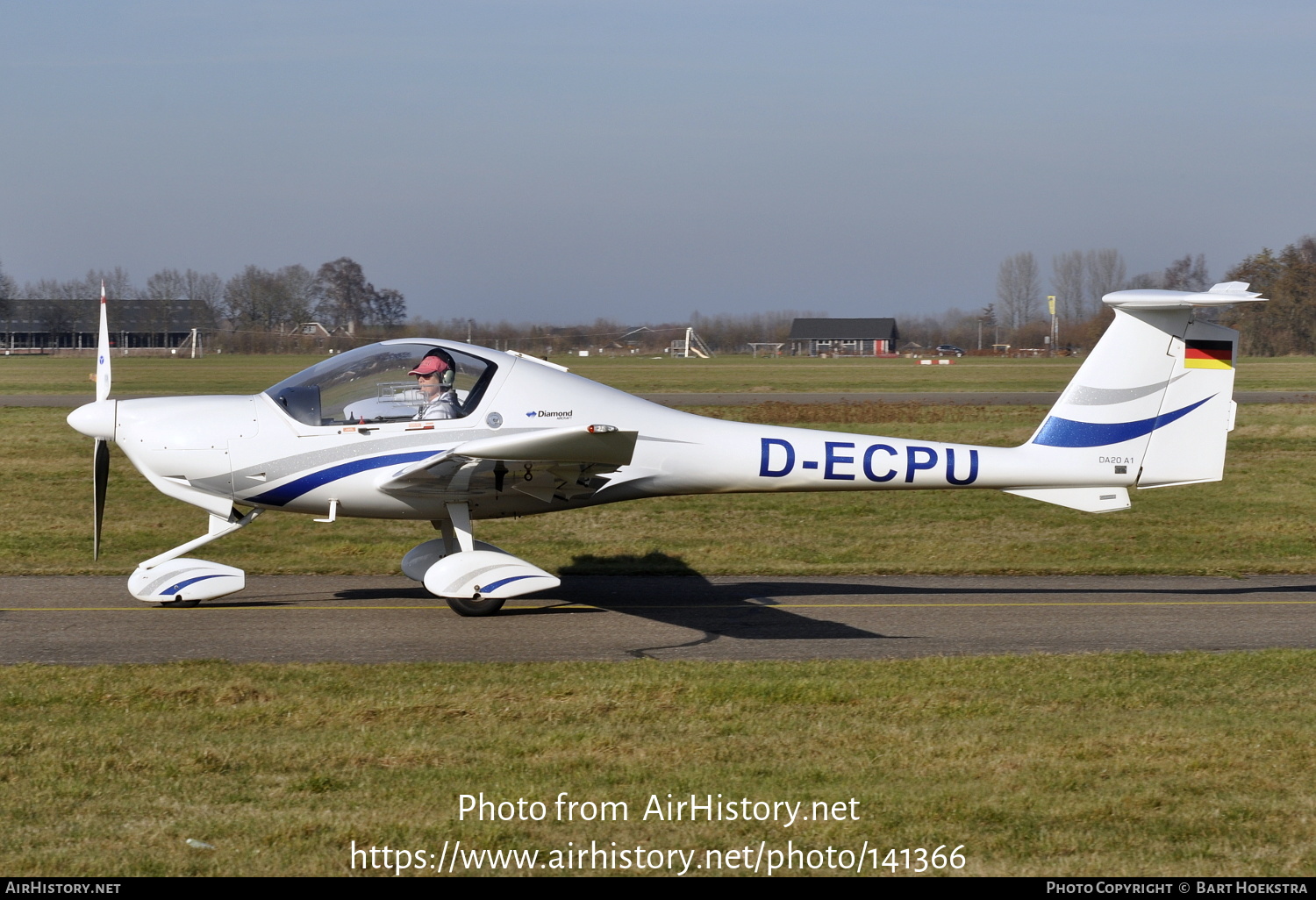 Aircraft Photo of D-ECPU | Diamond DA20A-1 Katana | AirHistory.net #141366