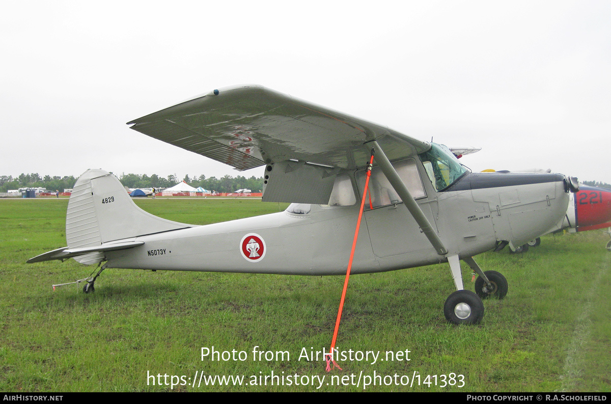 Aircraft Photo of N5073Y / 4829 | Cessna O-1A Bird Dog (305A/L-19A) | Laos - Air Force | AirHistory.net #141383