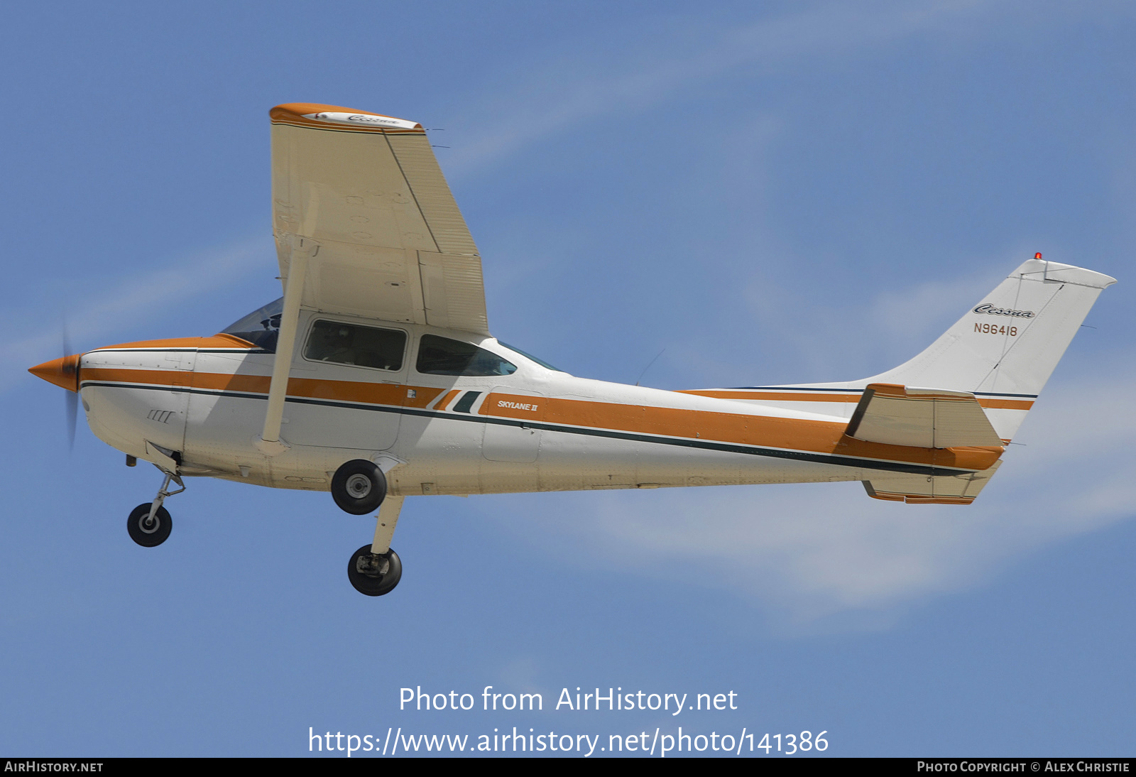 Aircraft Photo of N96418 | Cessna 182Q Skylane II | AirHistory.net #141386