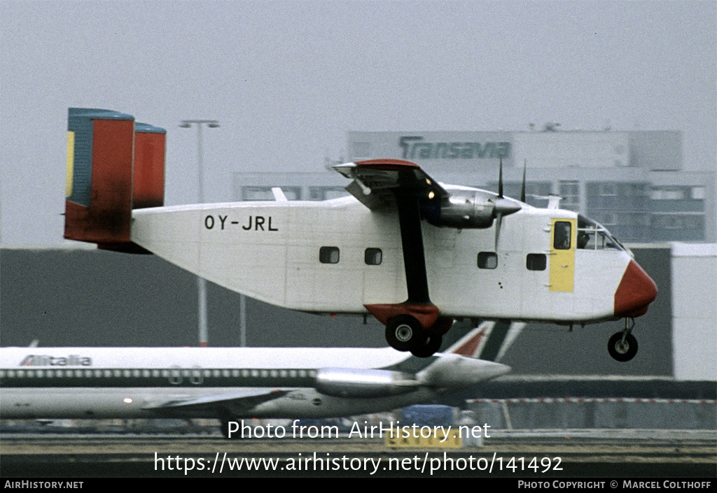 Aircraft Photo of OY-JRL | Short SC.7 Skyvan 3-100 | Danish Air Transport - DAT | AirHistory.net #141492