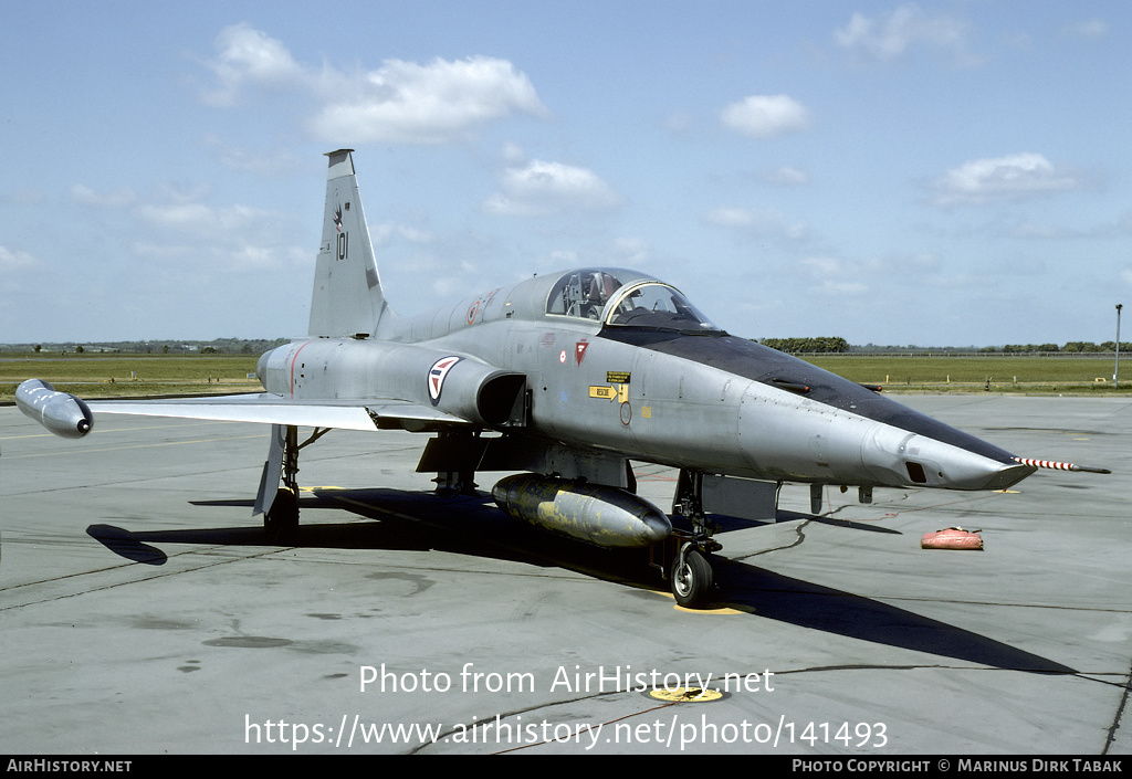 Aircraft Photo of 101 | Northrop RF-5A(G) Freedom Fighter | Norway - Air Force | AirHistory.net #141493