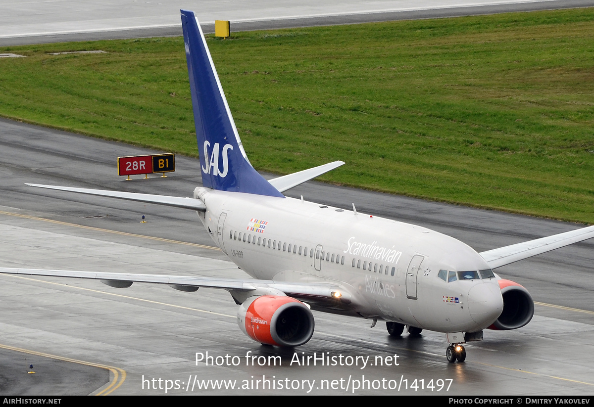 Aircraft Photo of LN-RRP | Boeing 737-683 | Scandinavian Airlines - SAS | AirHistory.net #141497