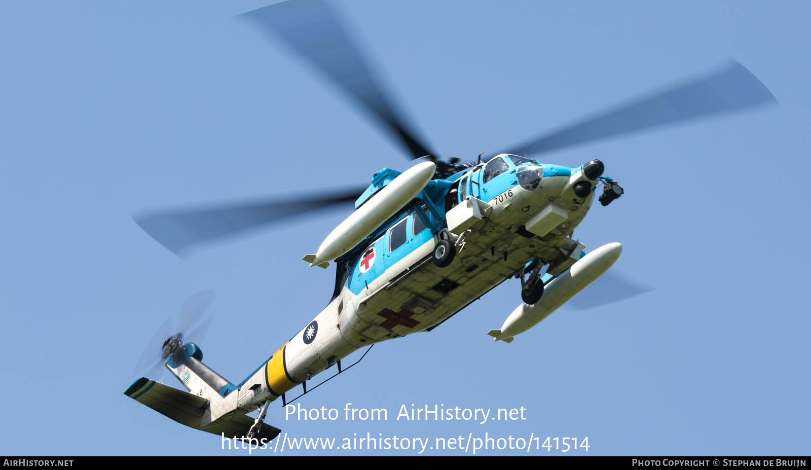 Aircraft Photo of 7016 | Sikorsky S-70C-6 Super Blue Hawk | Taiwan - Air Force | AirHistory.net #141514