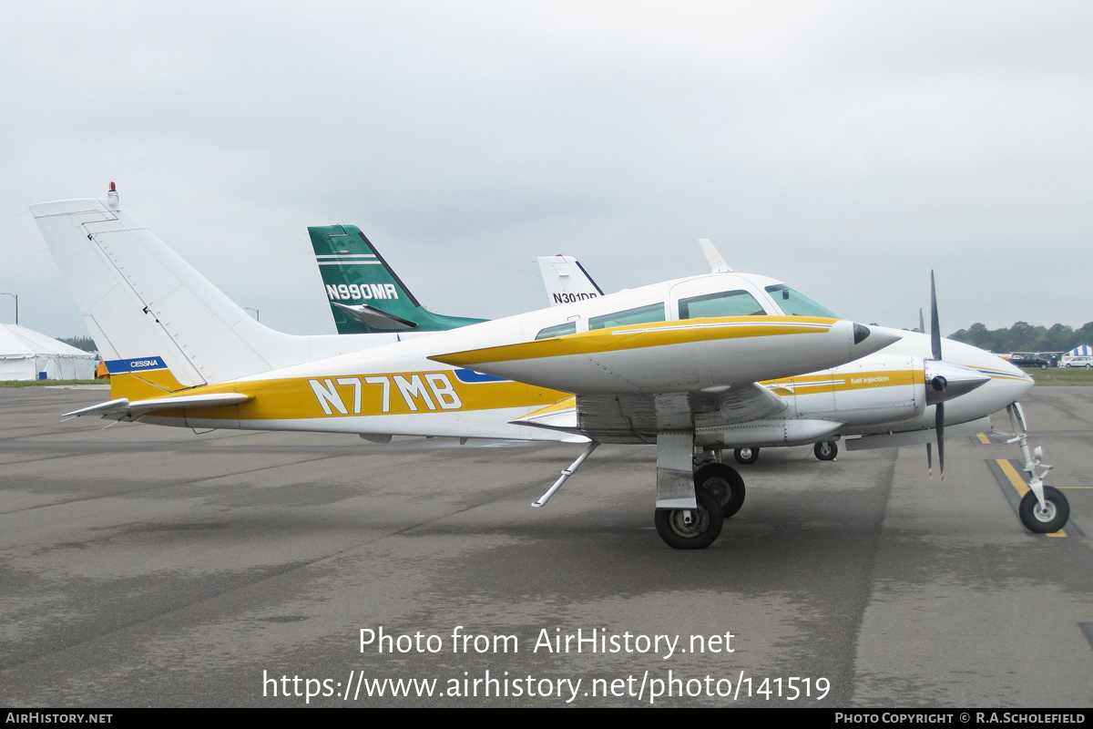 Aircraft Photo of N77MB | Cessna 310I | AirHistory.net #141519