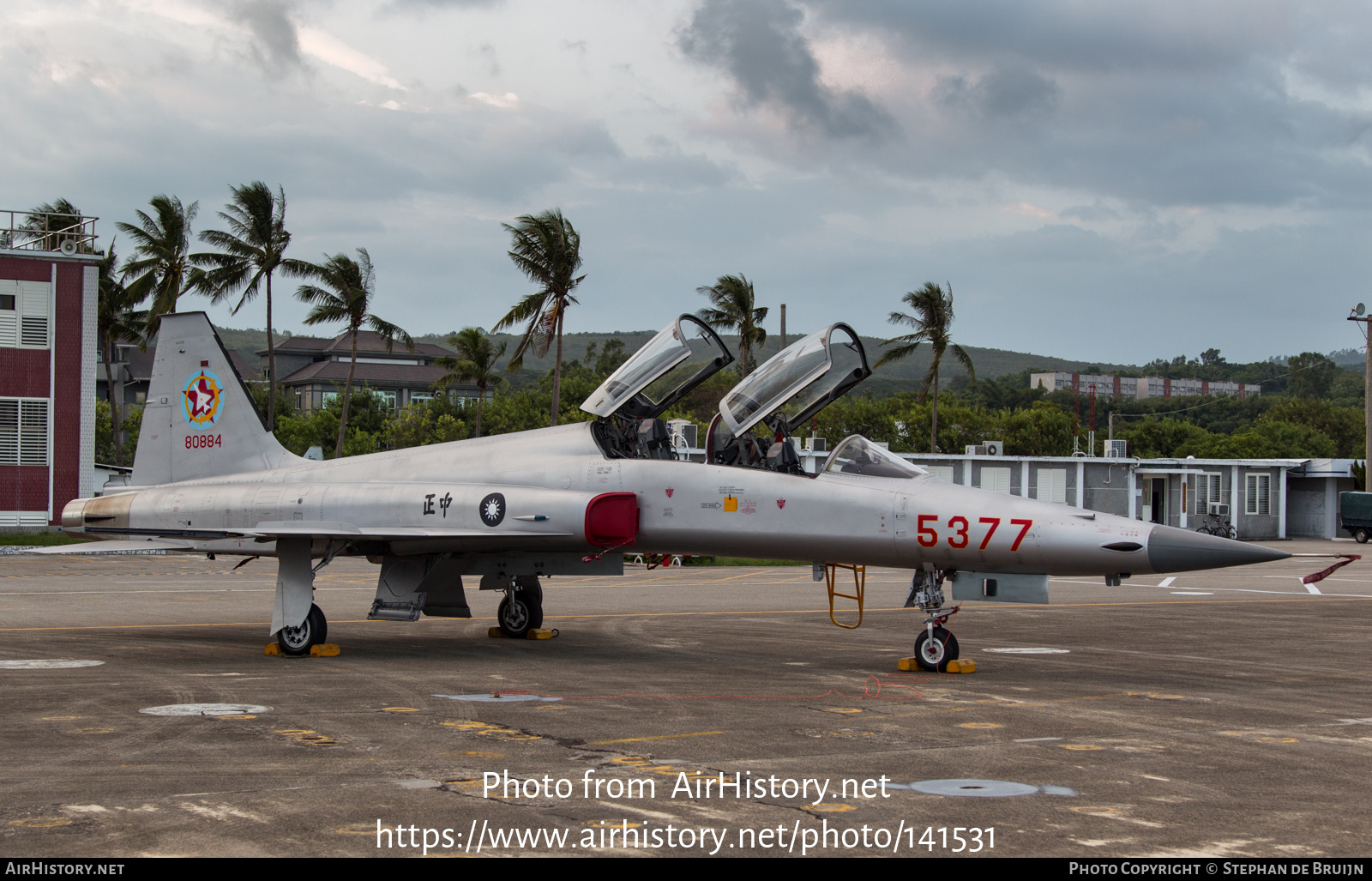 Aircraft Photo of 5377 | Northrop F-5F Tiger II | Taiwan - Air Force | AirHistory.net #141531