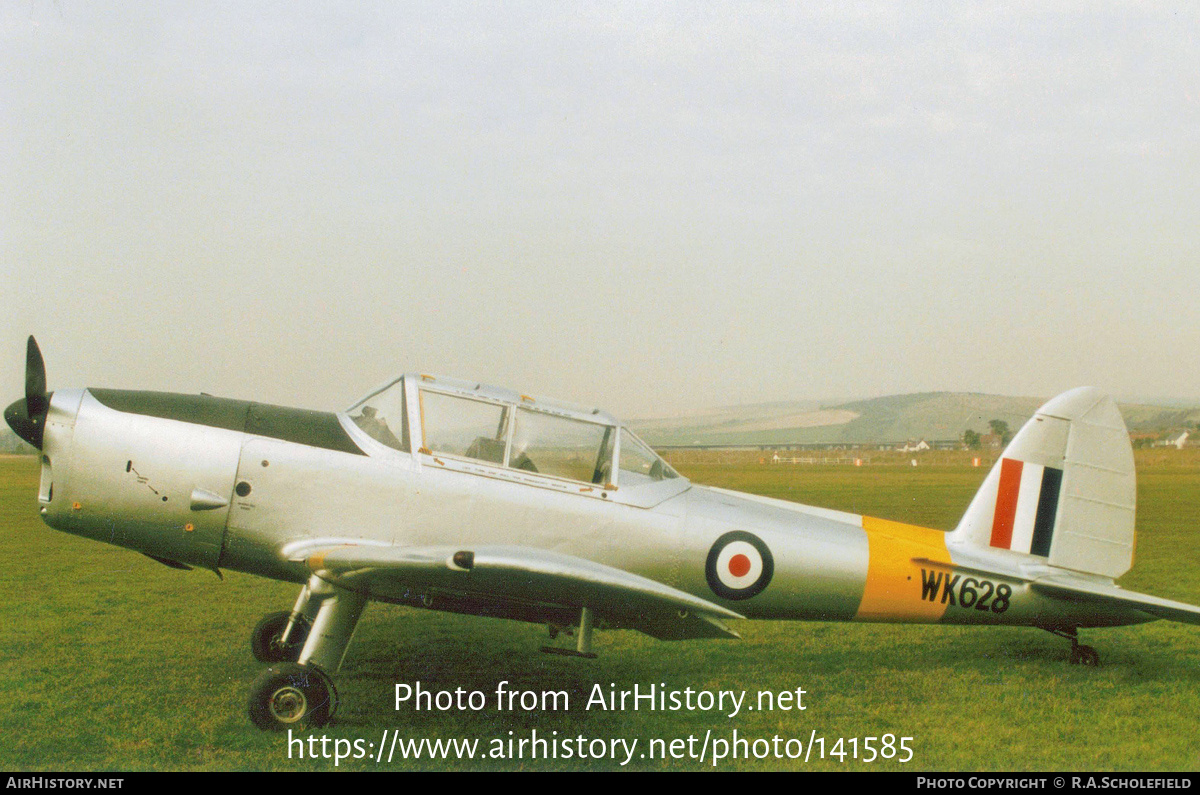 Aircraft Photo of G-BBMW / WK628 | De Havilland DHC-1 Chipmunk 22 | UK - Air Force | AirHistory.net #141585