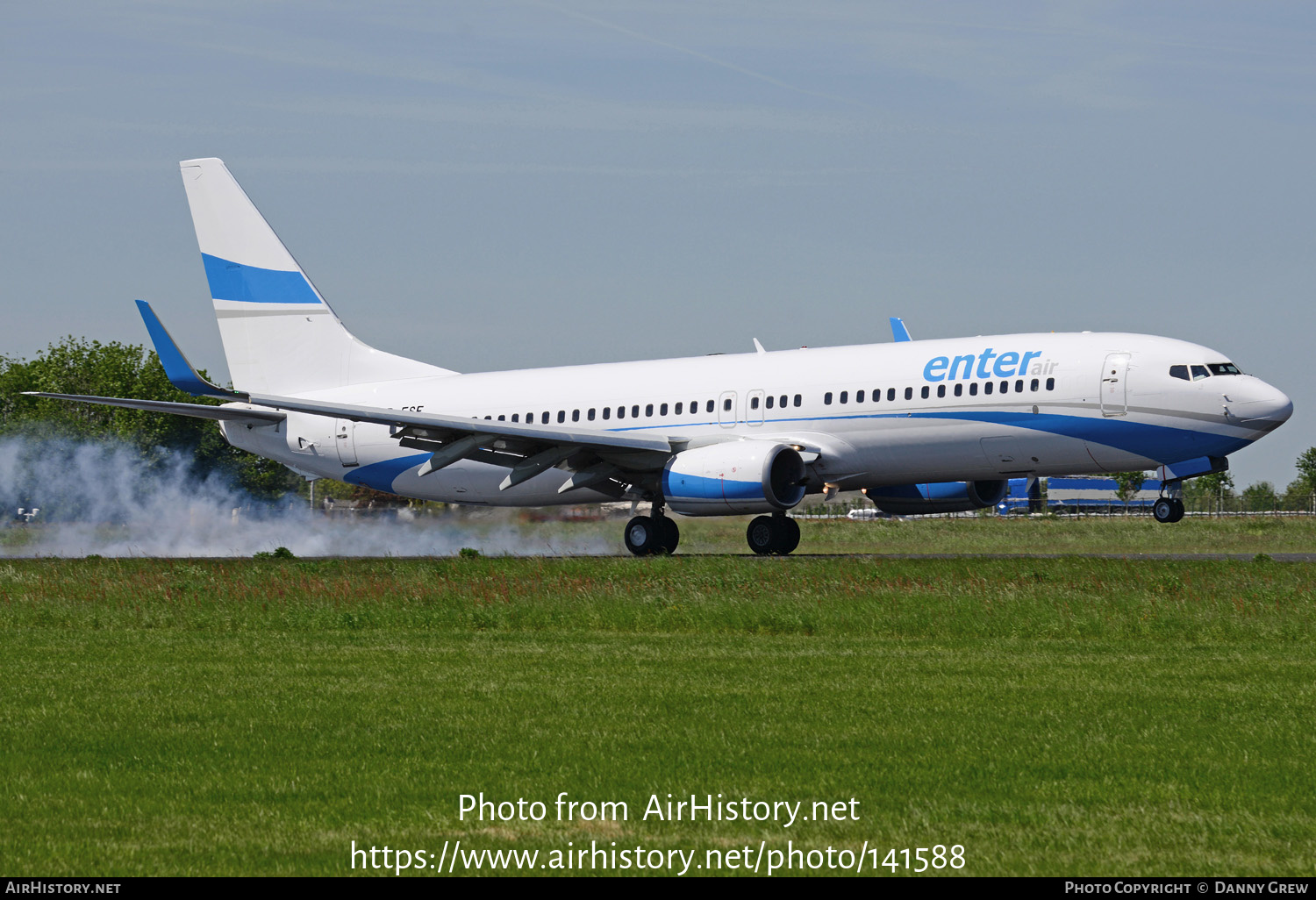 Aircraft Photo of SP-ESF | Boeing 737-8AS | Enter Air | AirHistory.net #141588