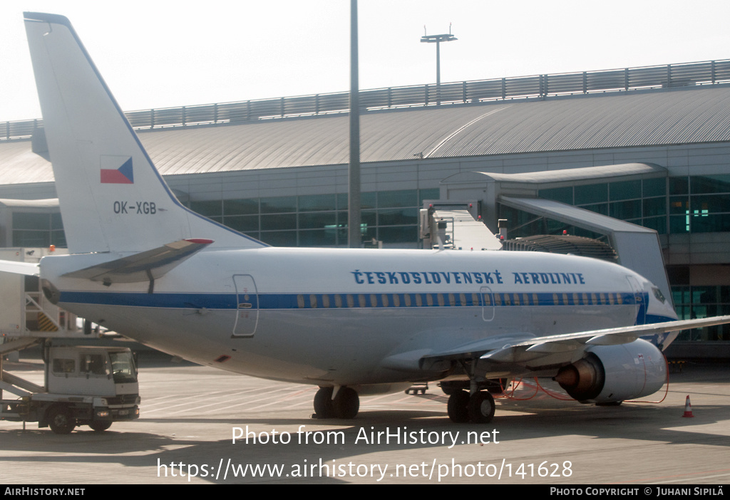 Aircraft Photo of OK-XGB | Boeing 737-55S | ČSA - Československé Aerolinie - Czechoslovak Airlines | AirHistory.net #141628