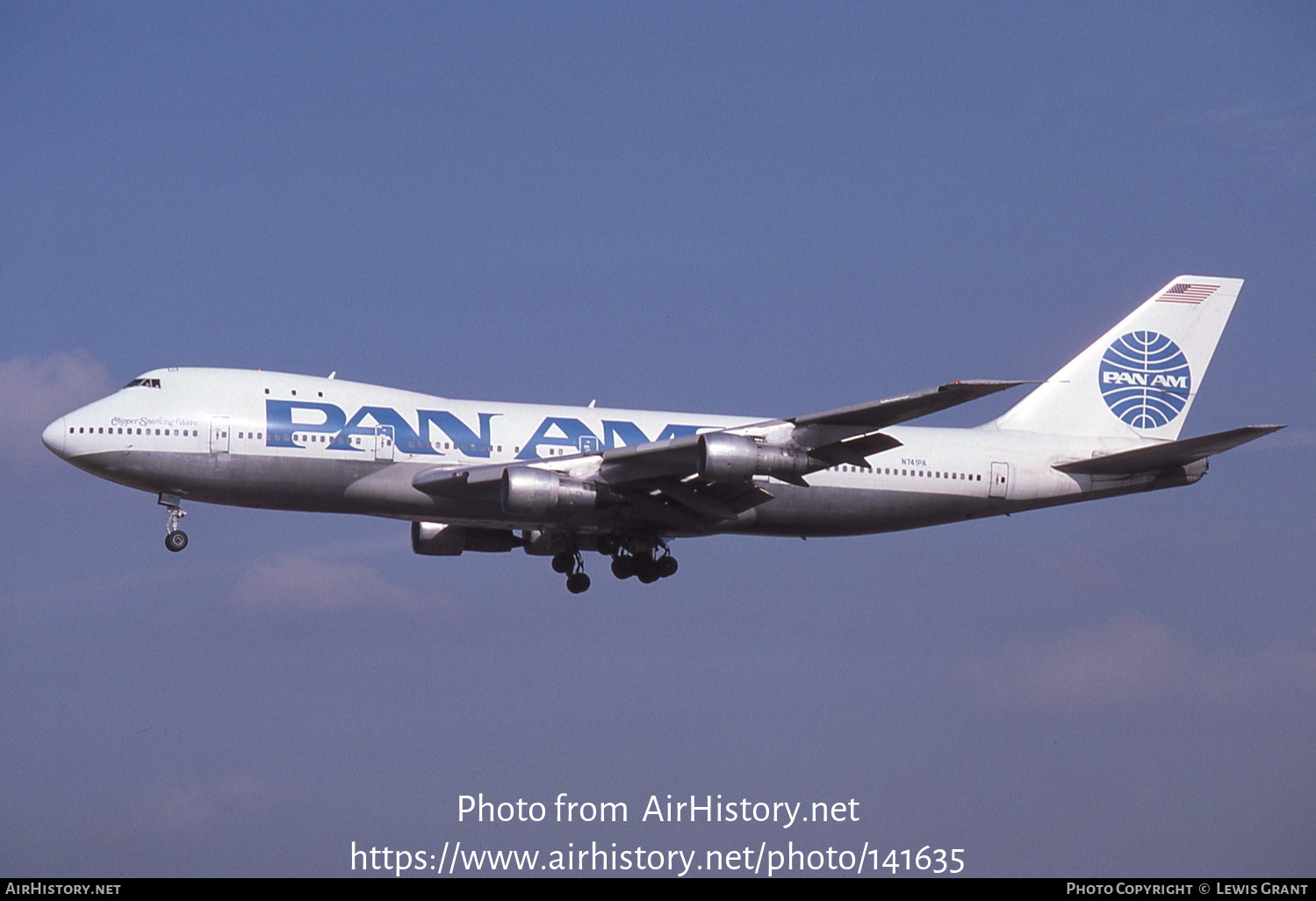 Aircraft Photo of N741PA | Boeing 747-121 | Pan American World Airways - Pan Am | AirHistory.net #141635