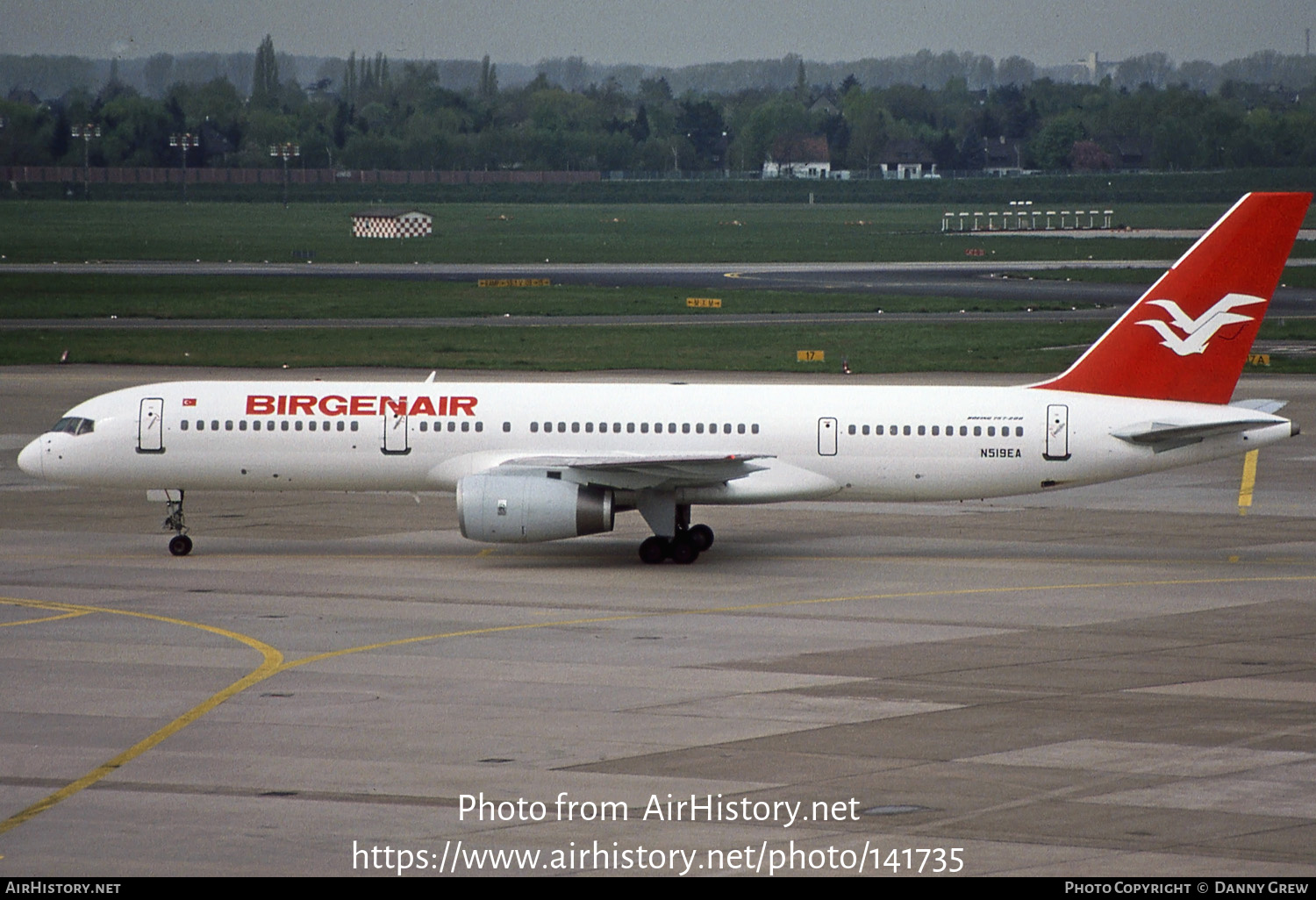 Aircraft Photo of N519EA | Boeing 757-225 | Birgenair | AirHistory.net #141735