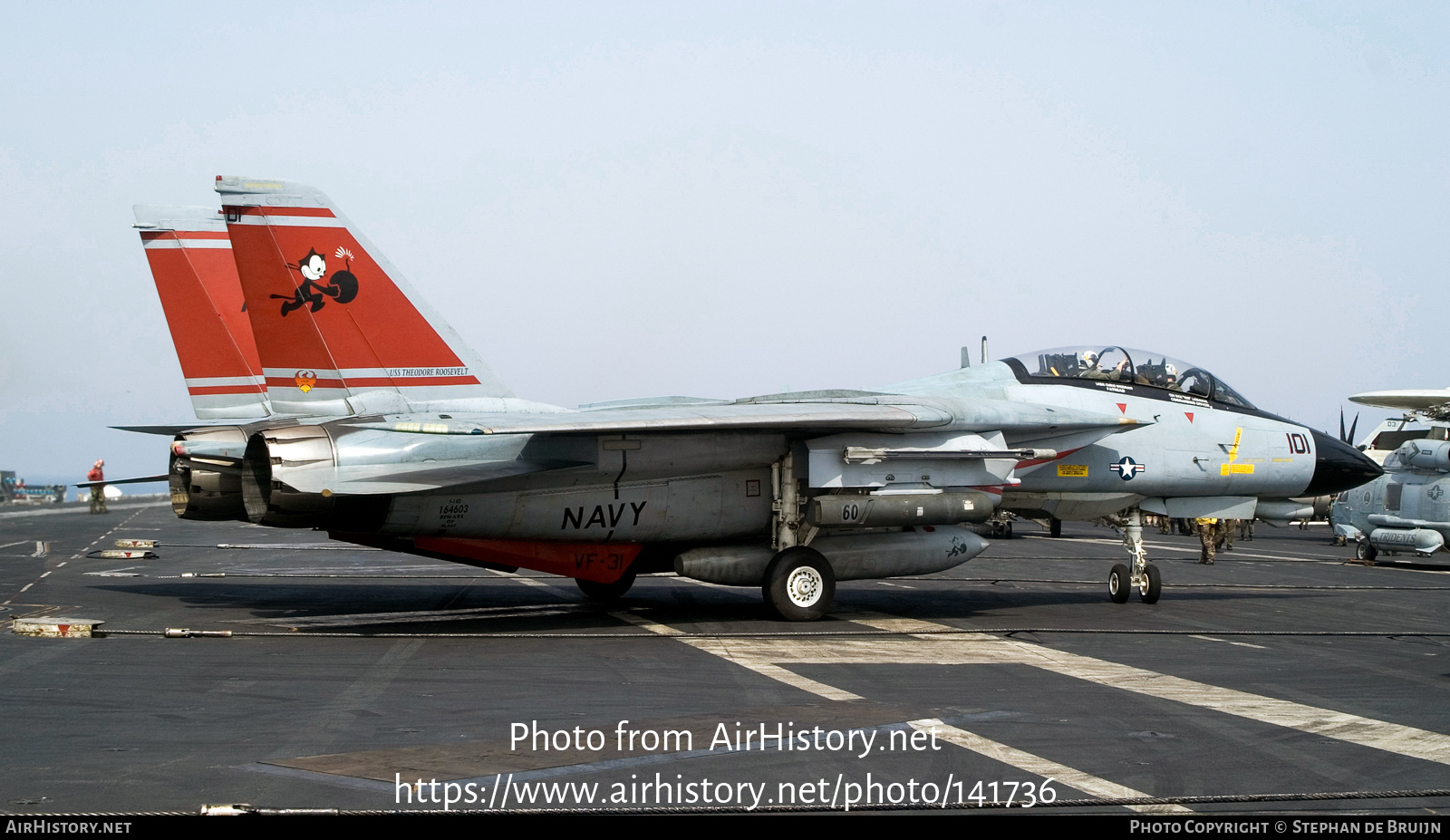 Aircraft Photo of 164603 | Grumman F-14D Tomcat | USA - Navy | AirHistory.net #141736